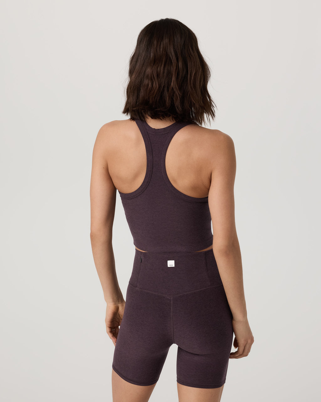Elevation Racerback Tank | Raisin Heather