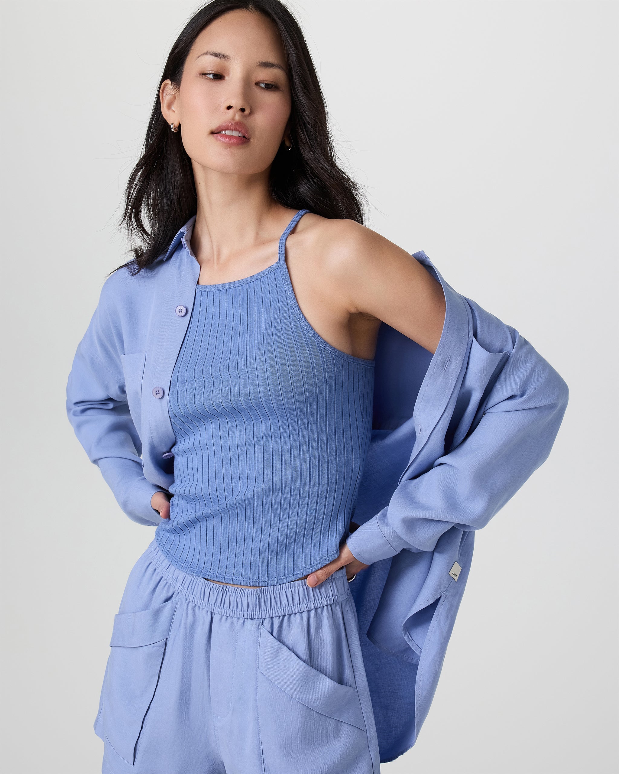 Marina Rib Tank | Bluebell