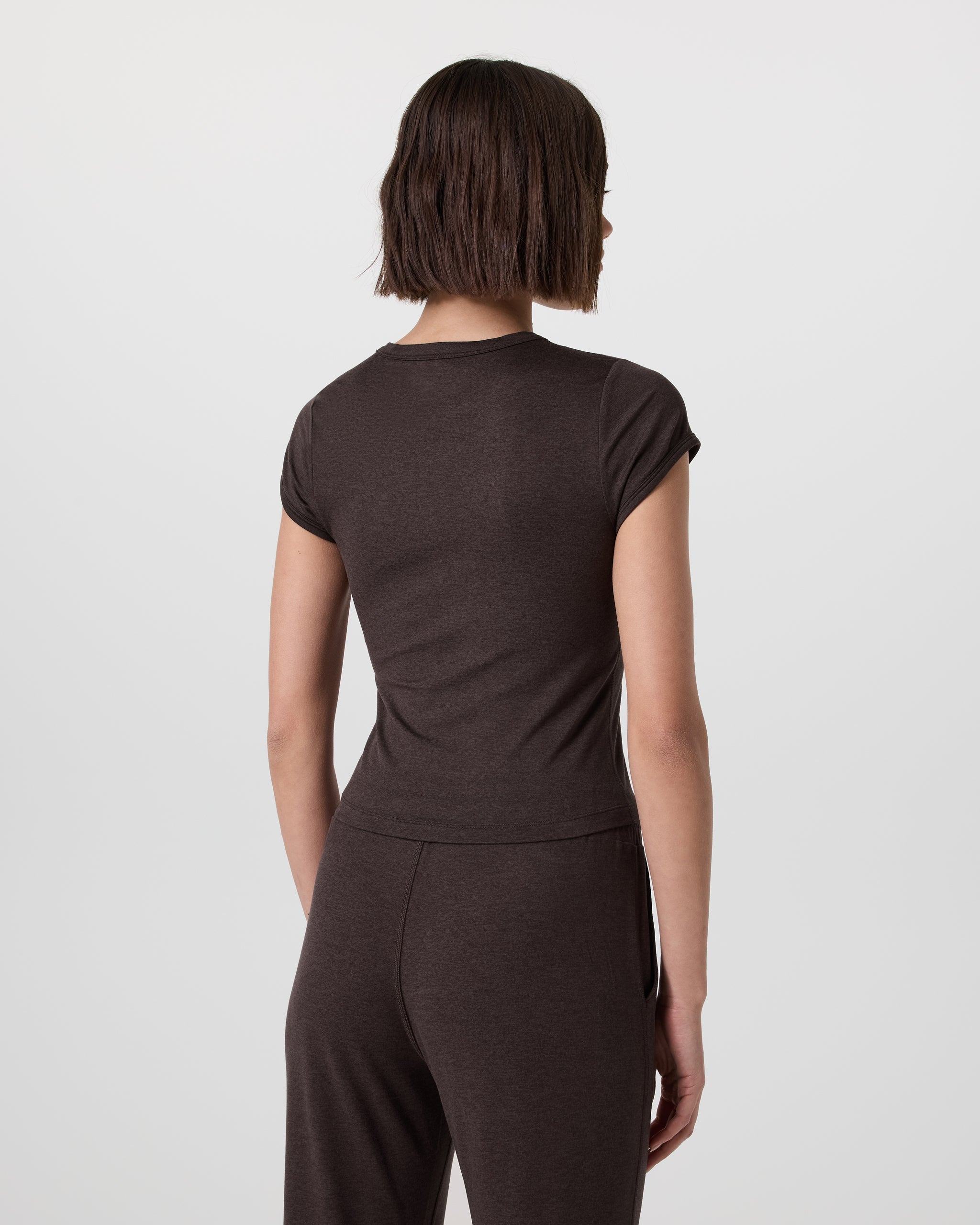 Halo Baby Tee | Java Heather