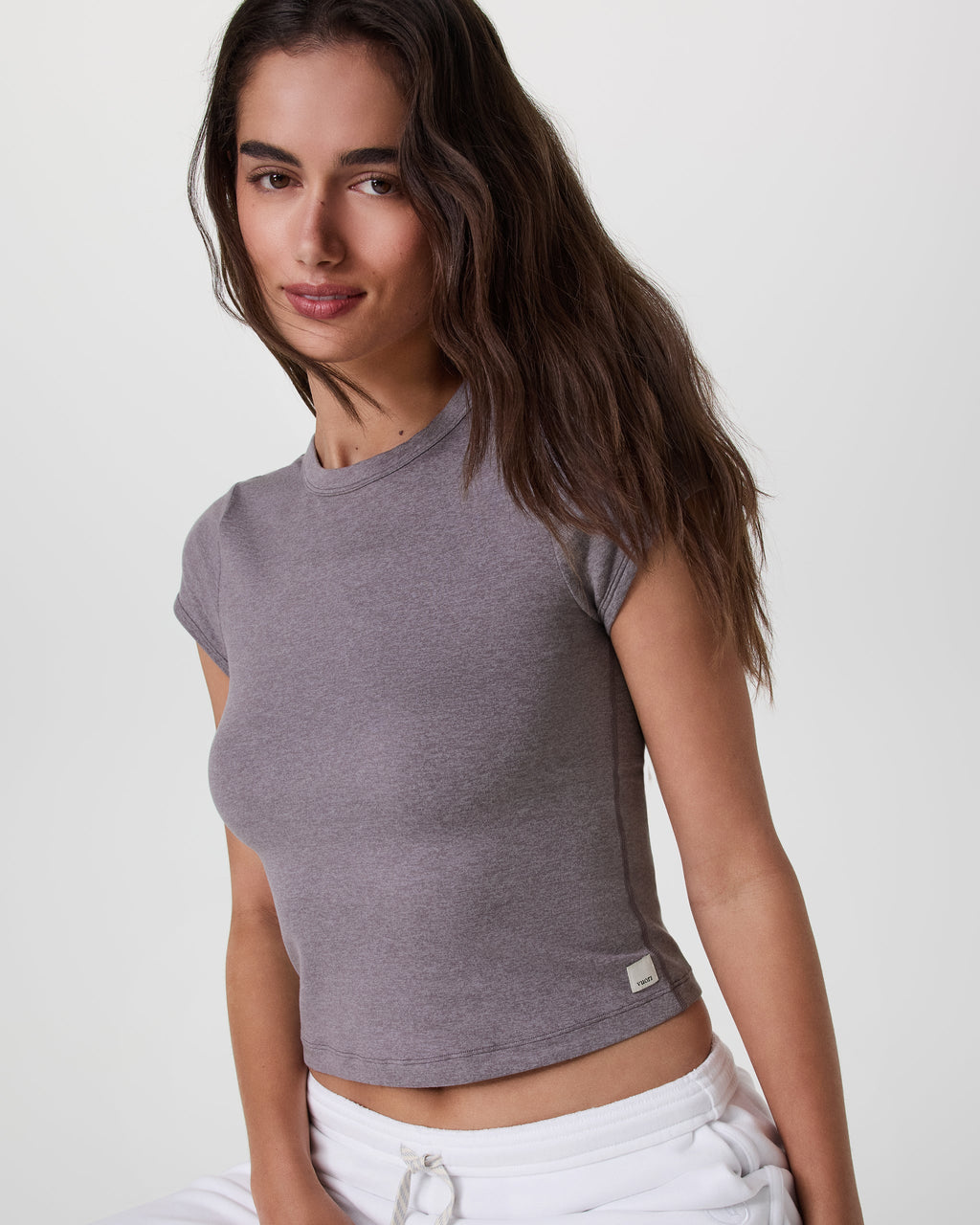 Halo Baby Tee | Lunar Grey Heather