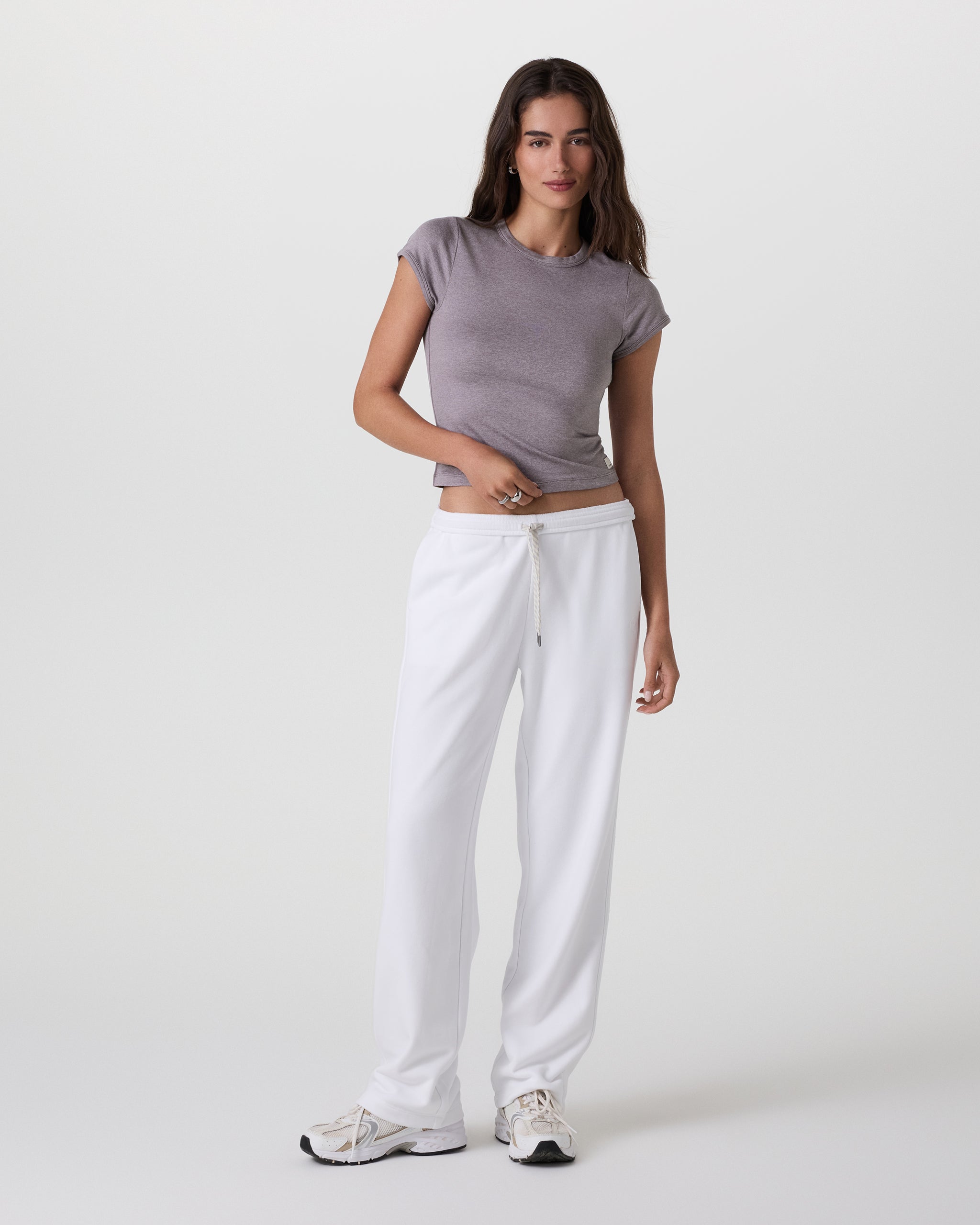 Halo Baby Tee | Lunar Grey Heather