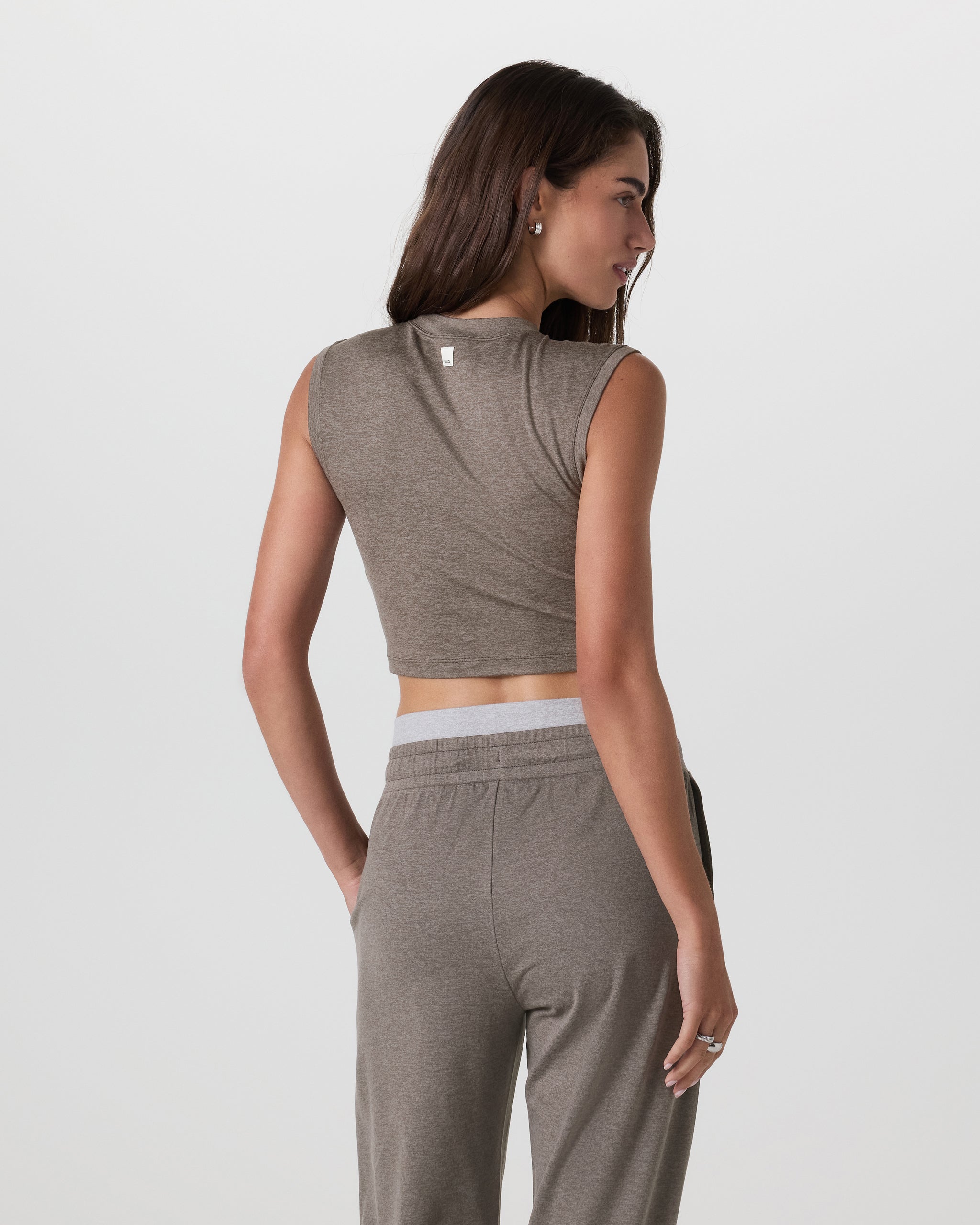 Halo Reina Crop Tank | Chia Heather