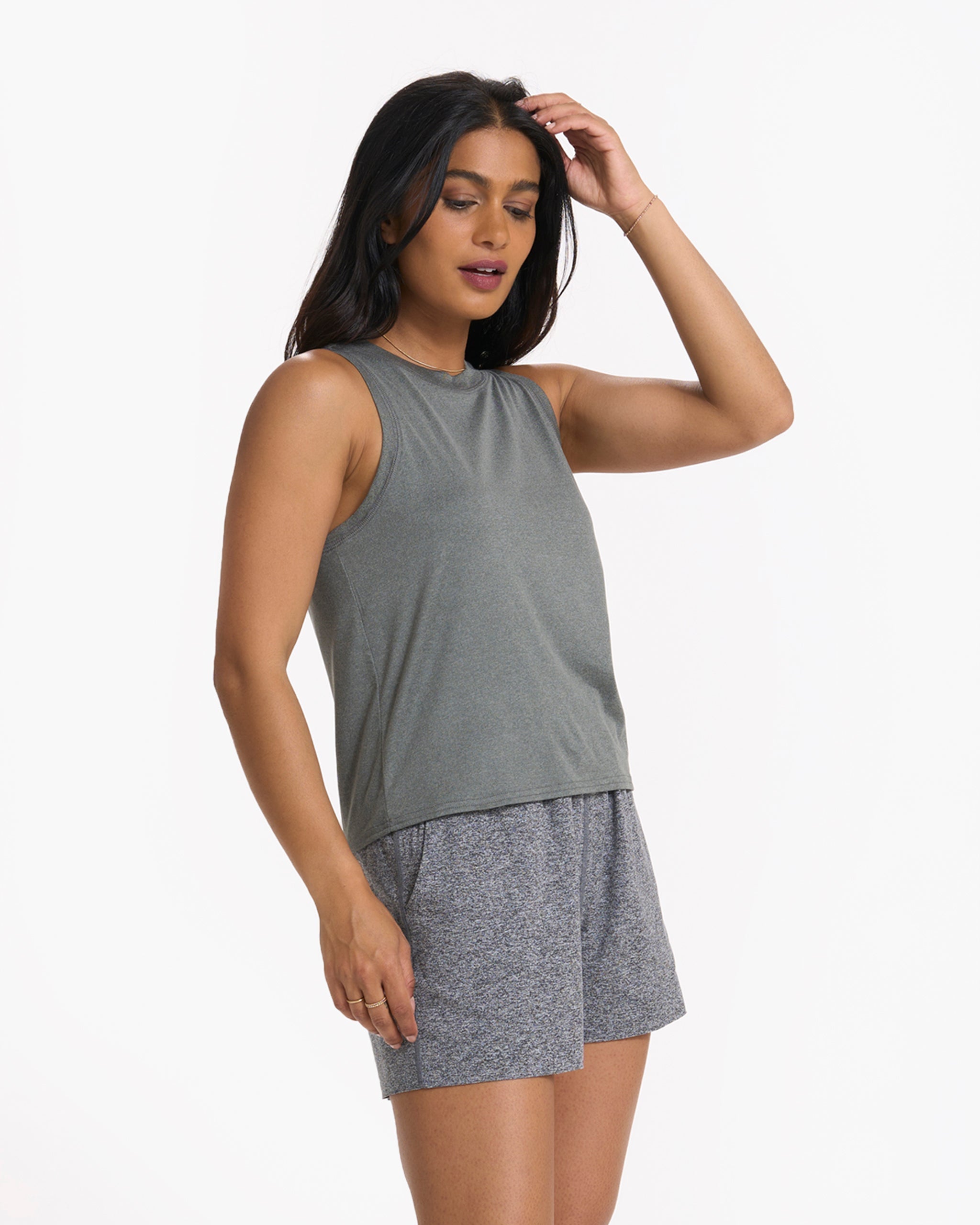 Energy Top | Dark Dusty Pine Heather