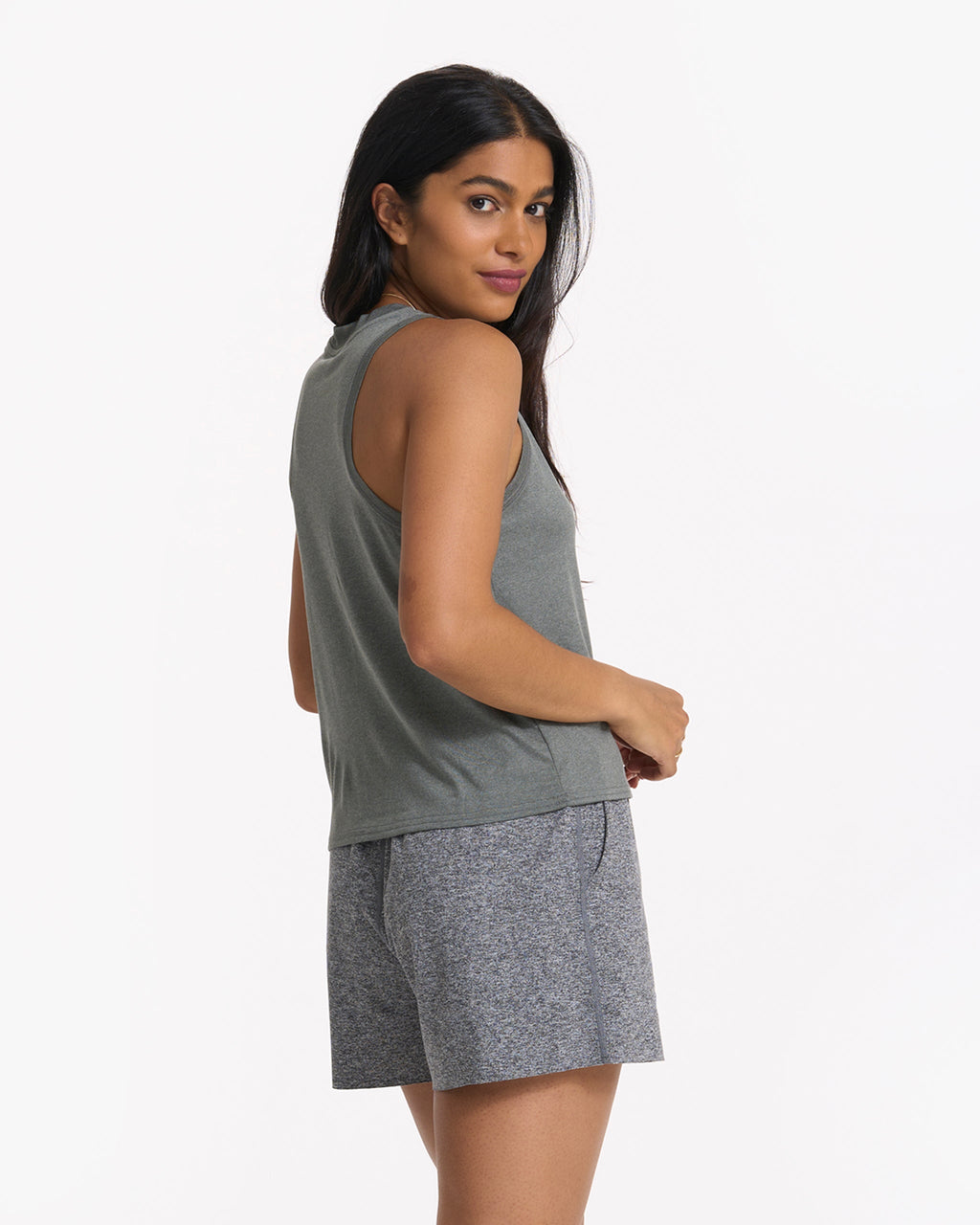 Energy Top | Dark Dusty Pine Heather