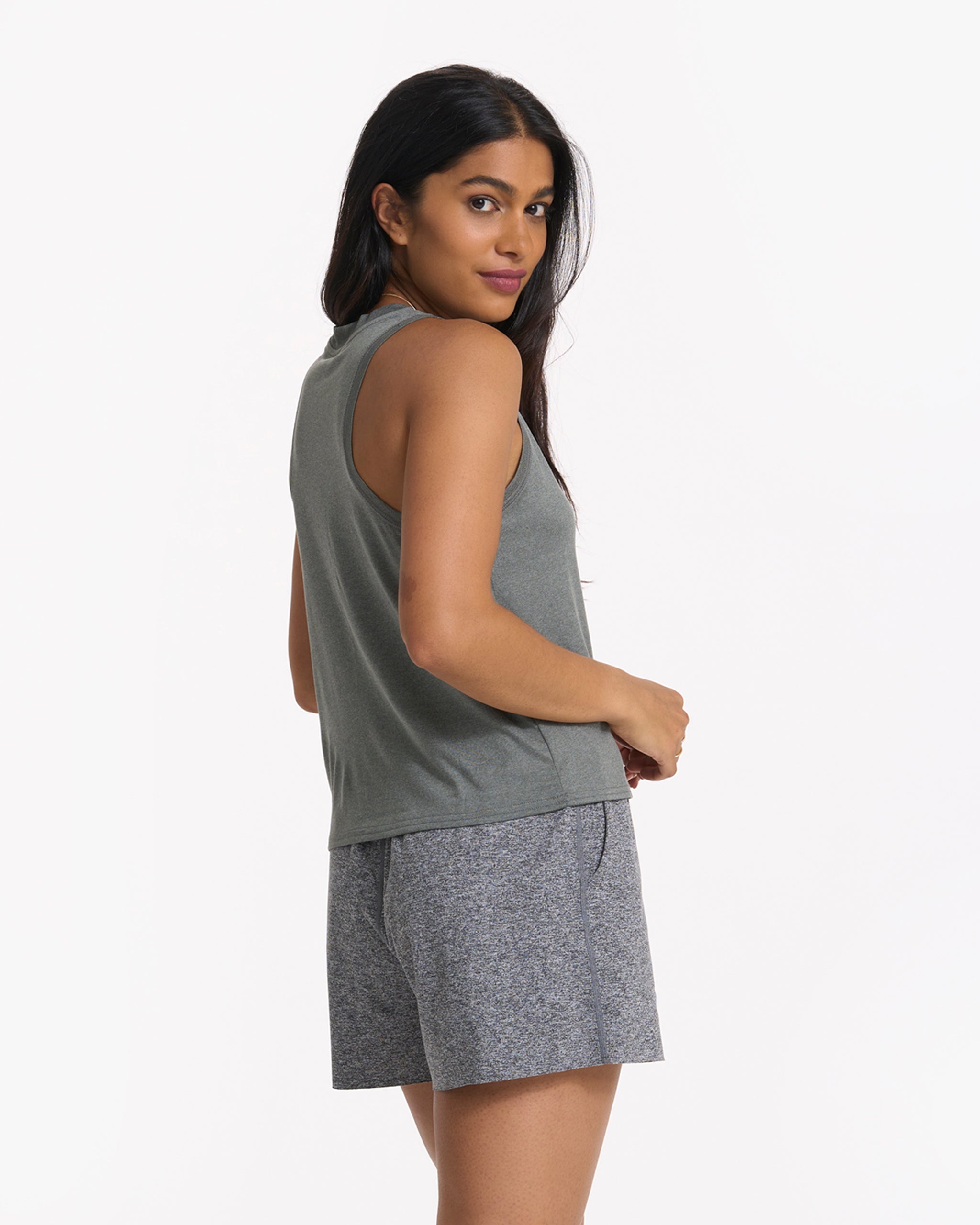 Energy Top | Dark Dusty Pine Heather