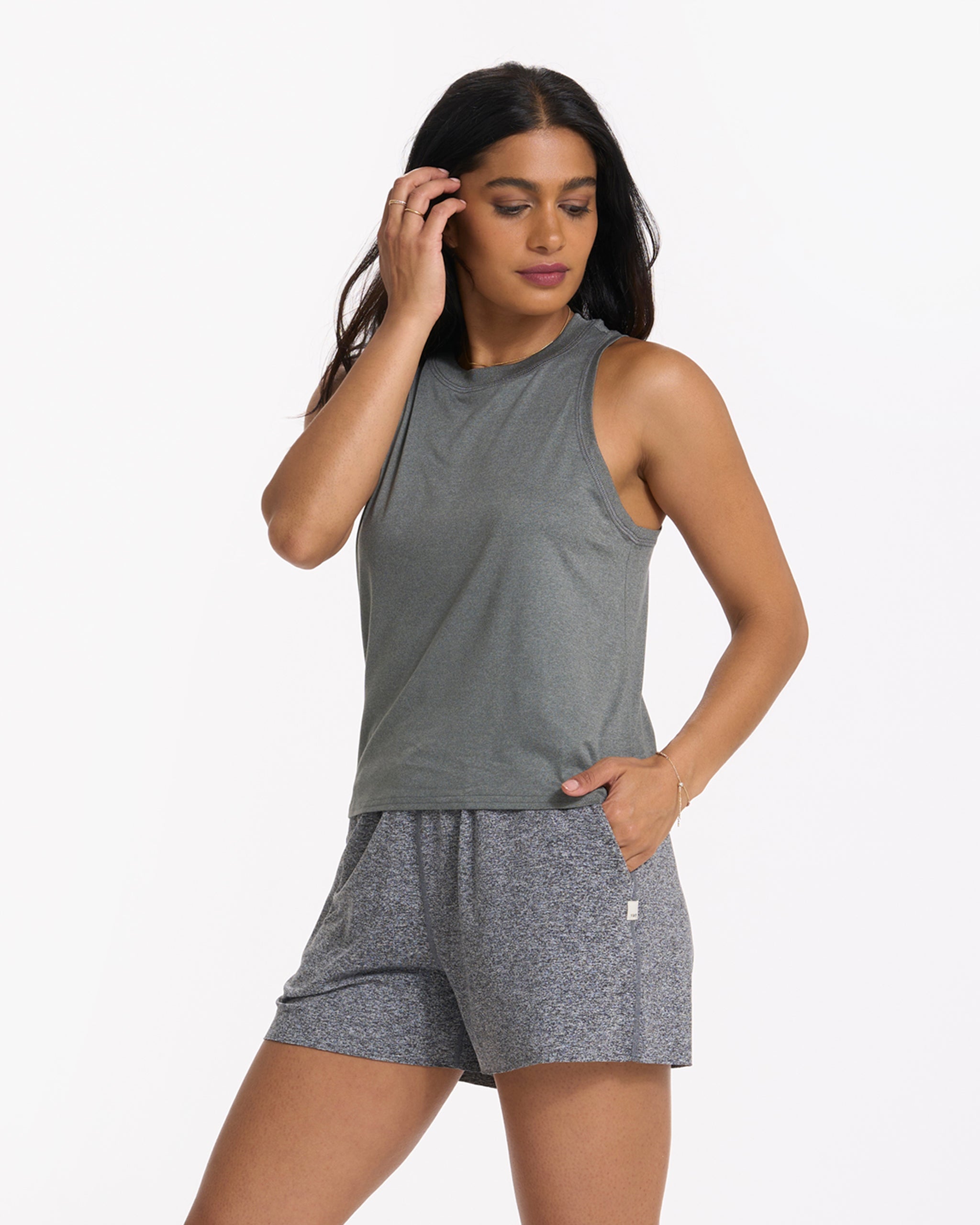 Energy Top | Dark Dusty Pine Heather