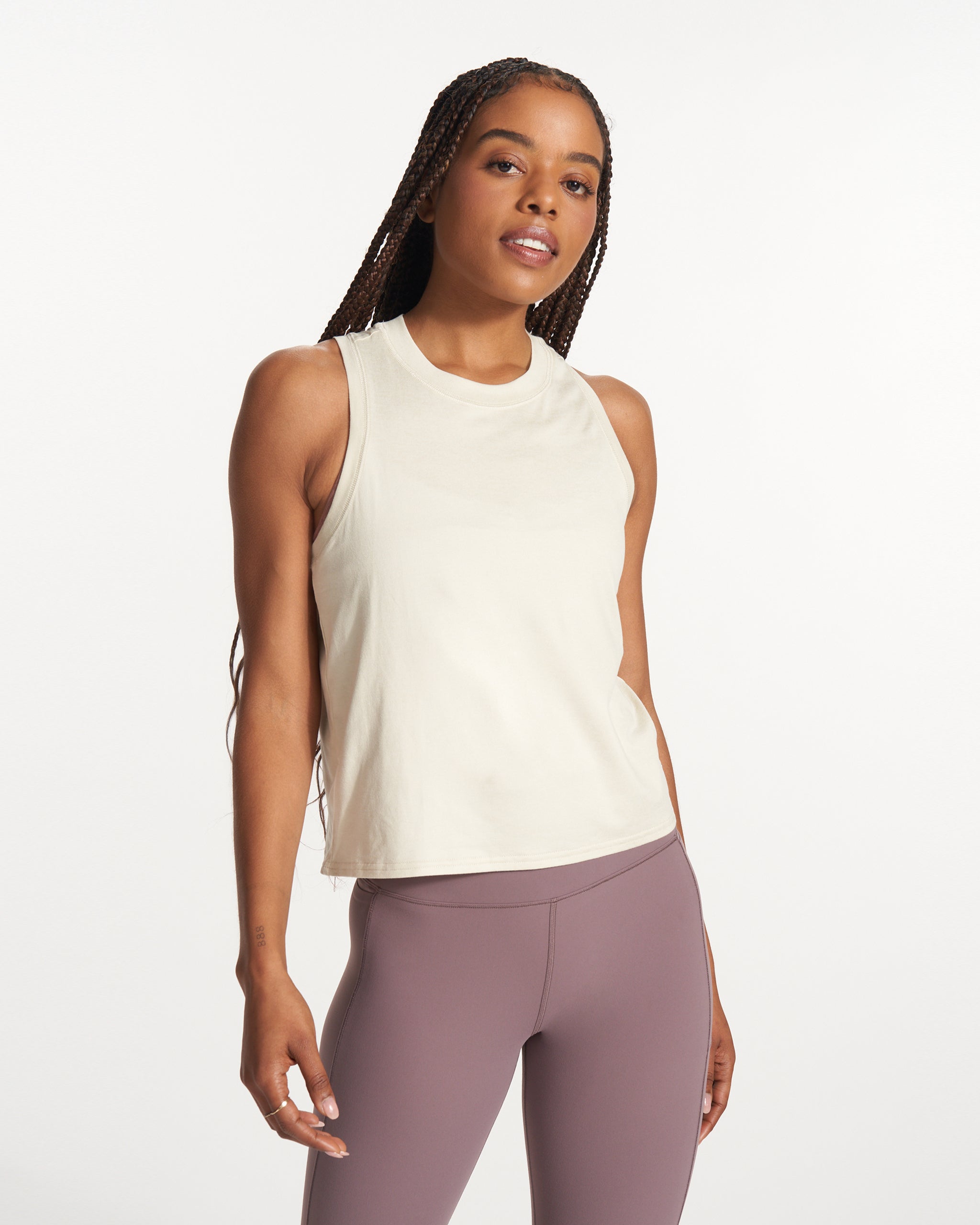 Energy Top | Bone Heather