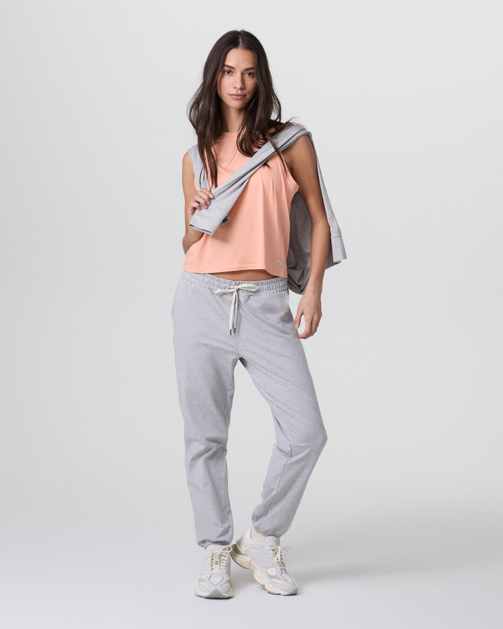 Energy Top | Bright Peach Heather