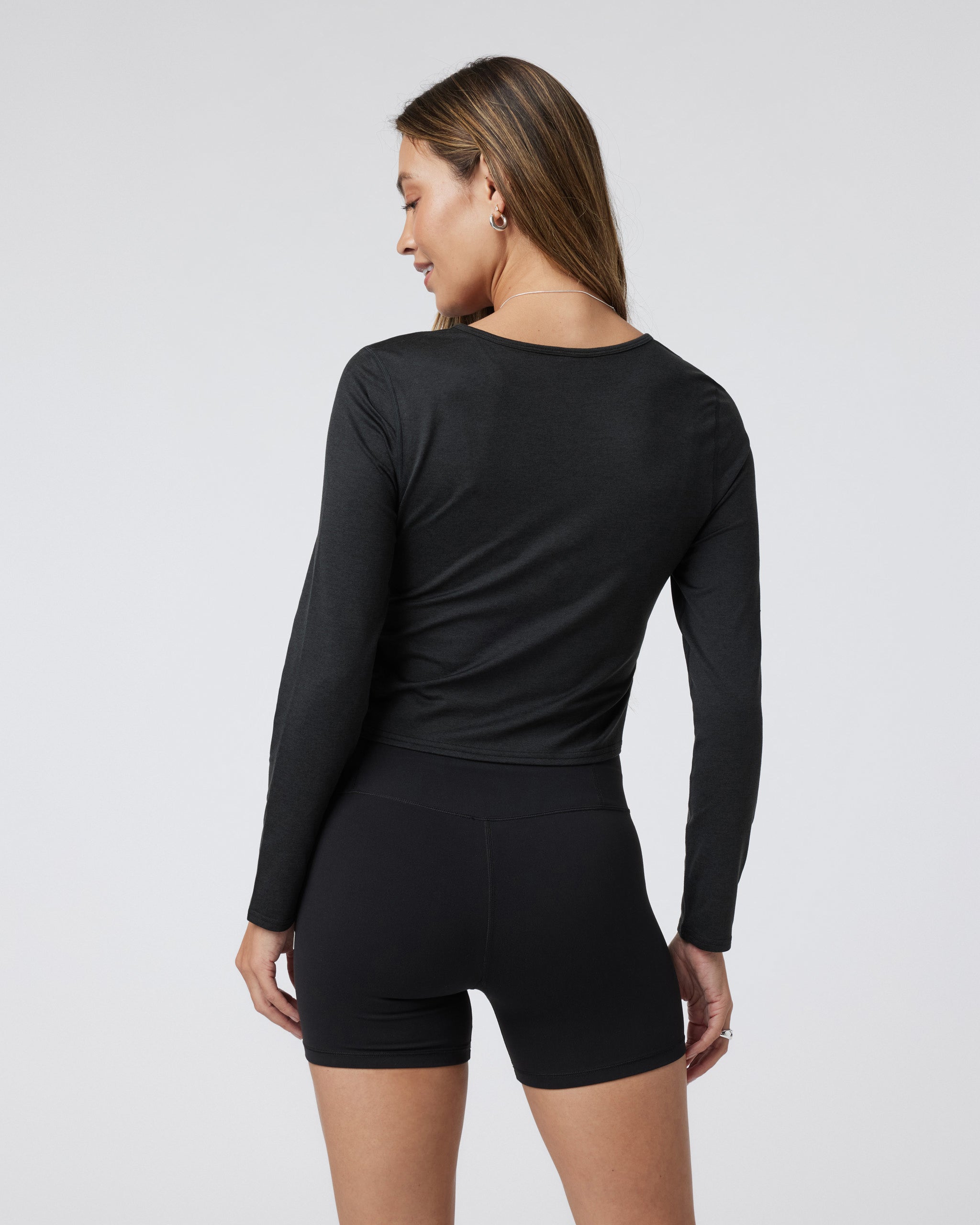 Halo Cardigan | Black Heather