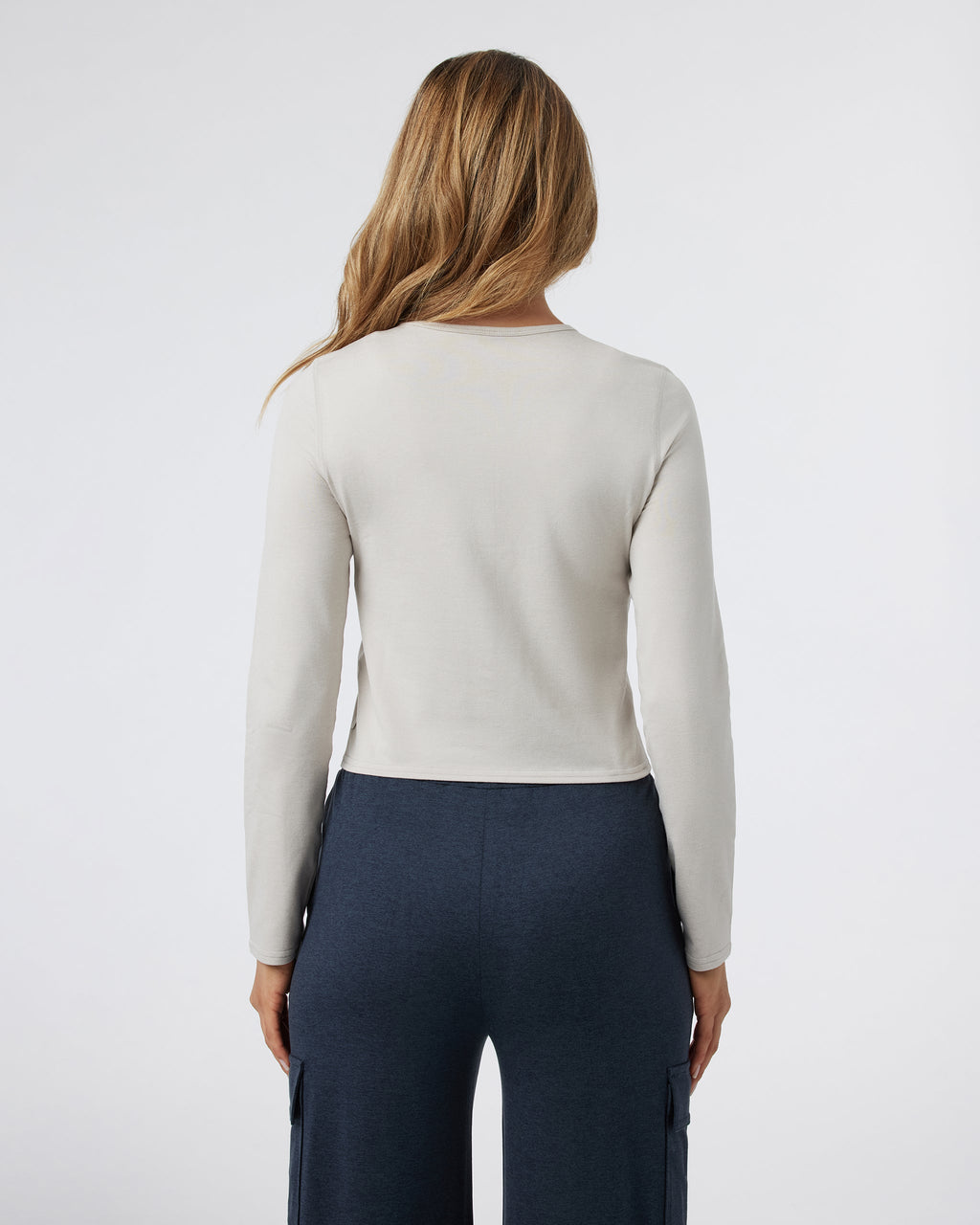 Halo Cardigan | Ecru Heather