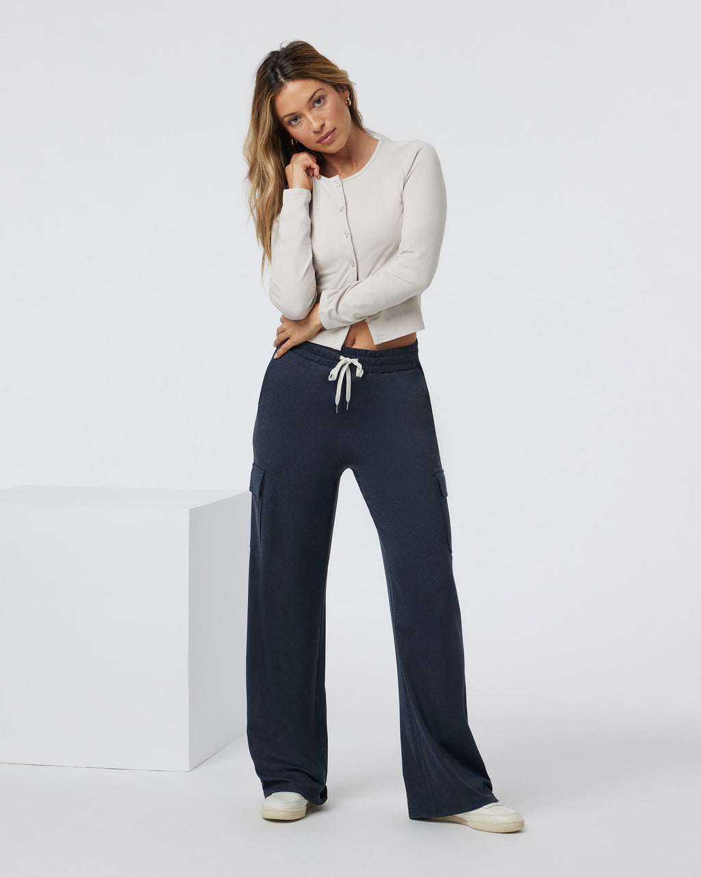 Halo Cardigan | Ecru Heather