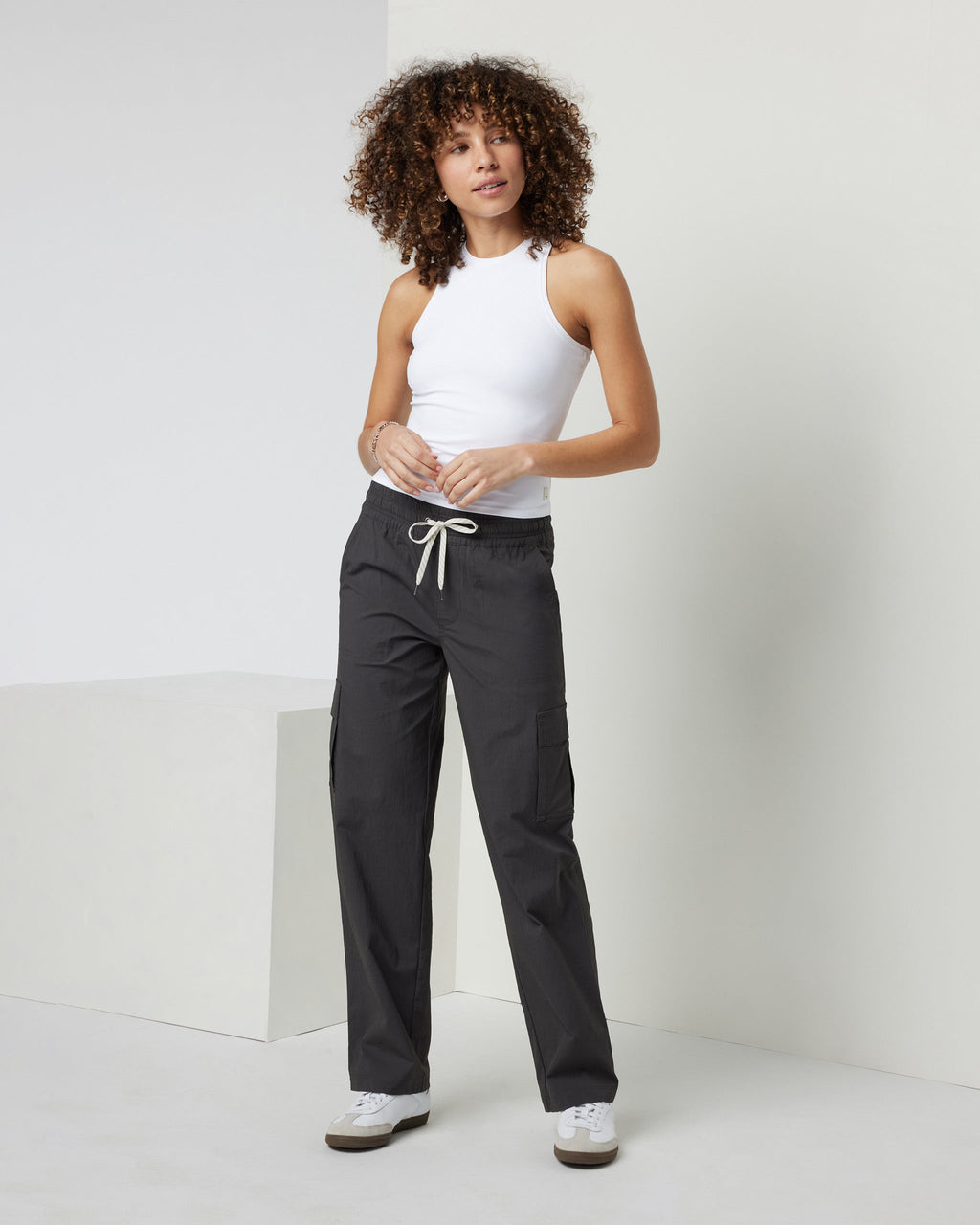 Vuori AllTheFeels™ Crew Tank | White