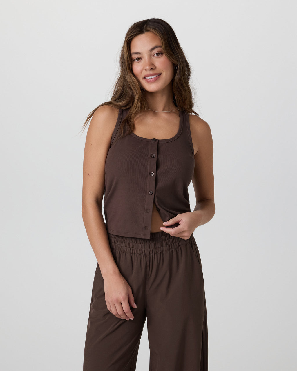 Pose Cardigan Tank | Java