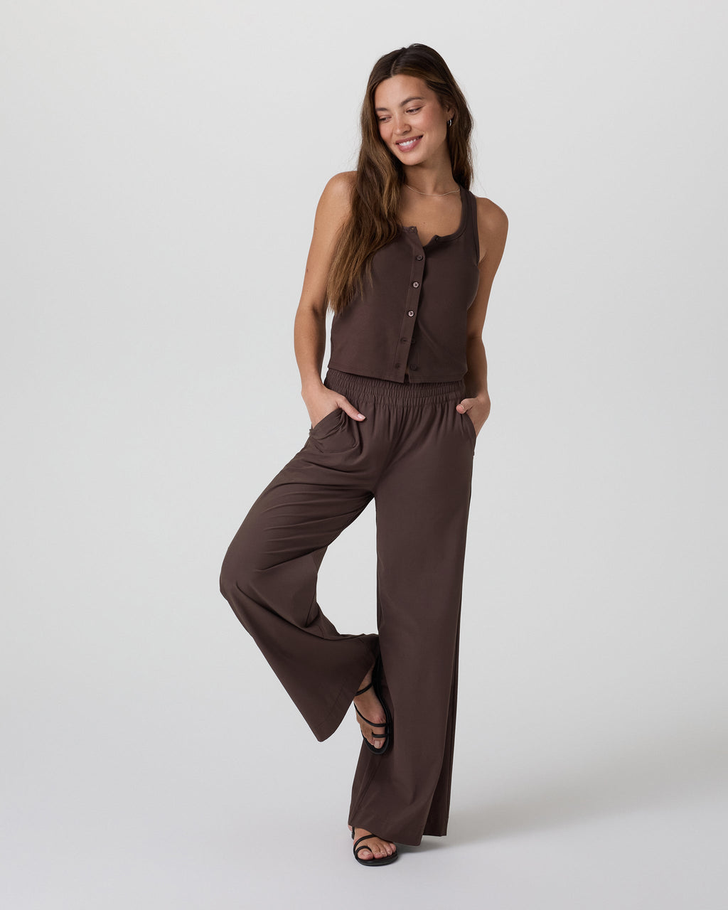 Pose Cardigan Tank | Java