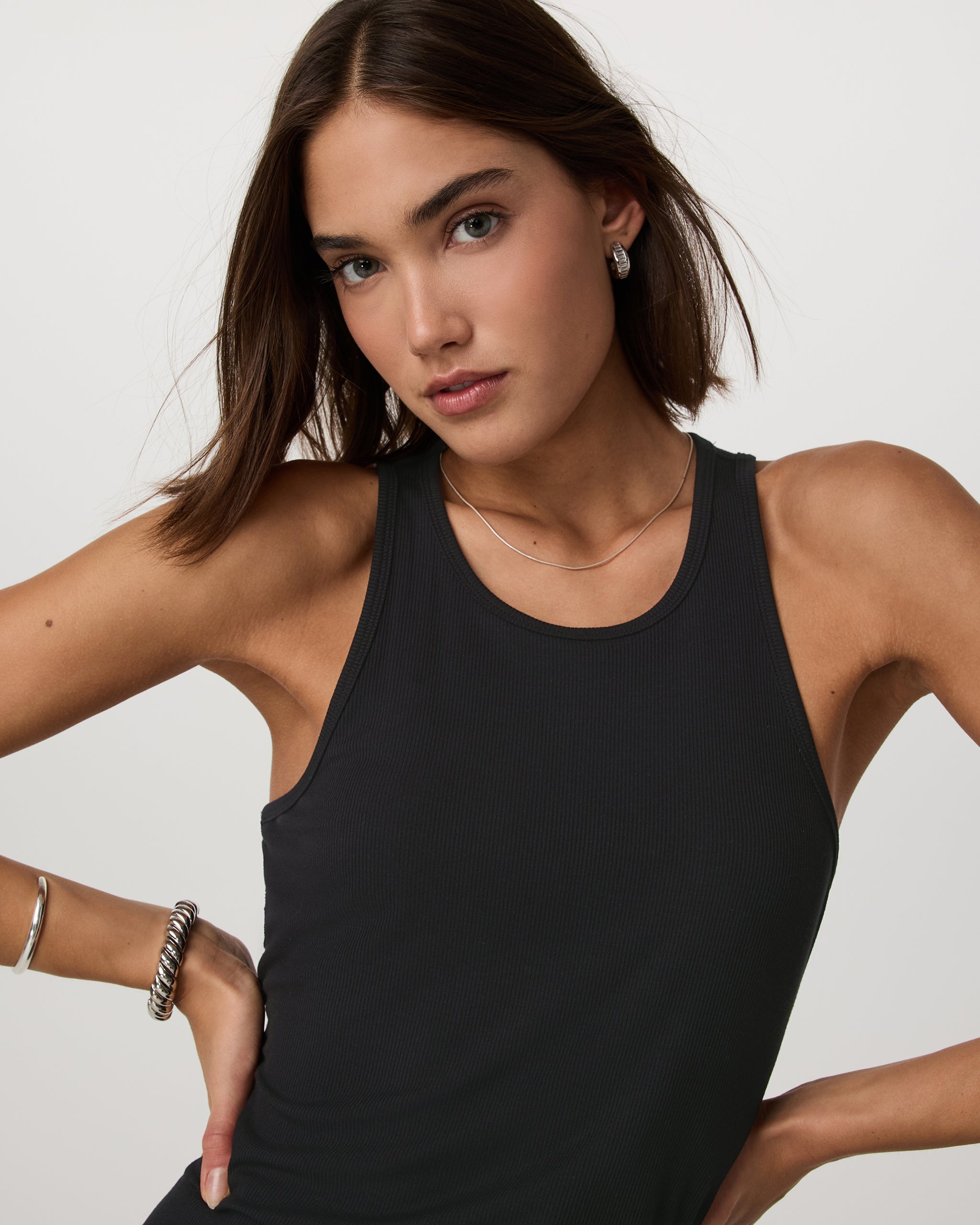 Cove Boyfriend Tank | Black