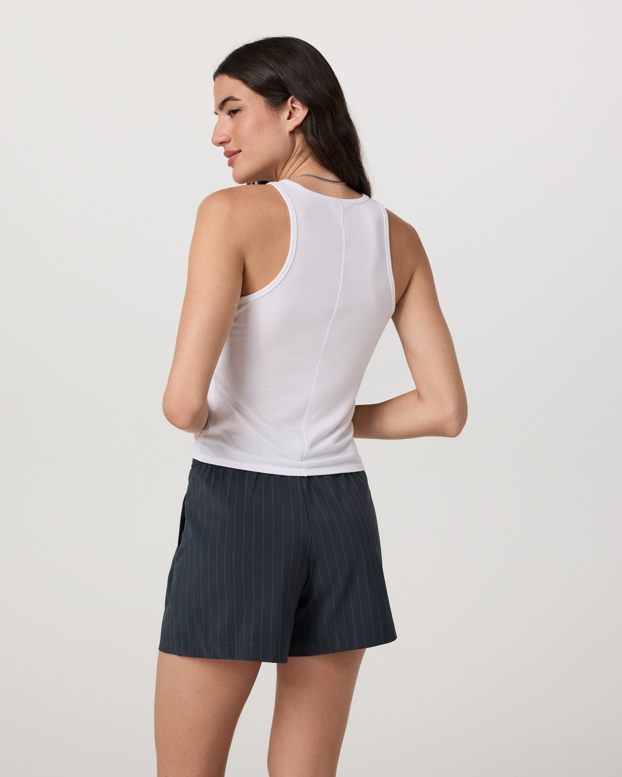 Cove Boyfriend Tank | White