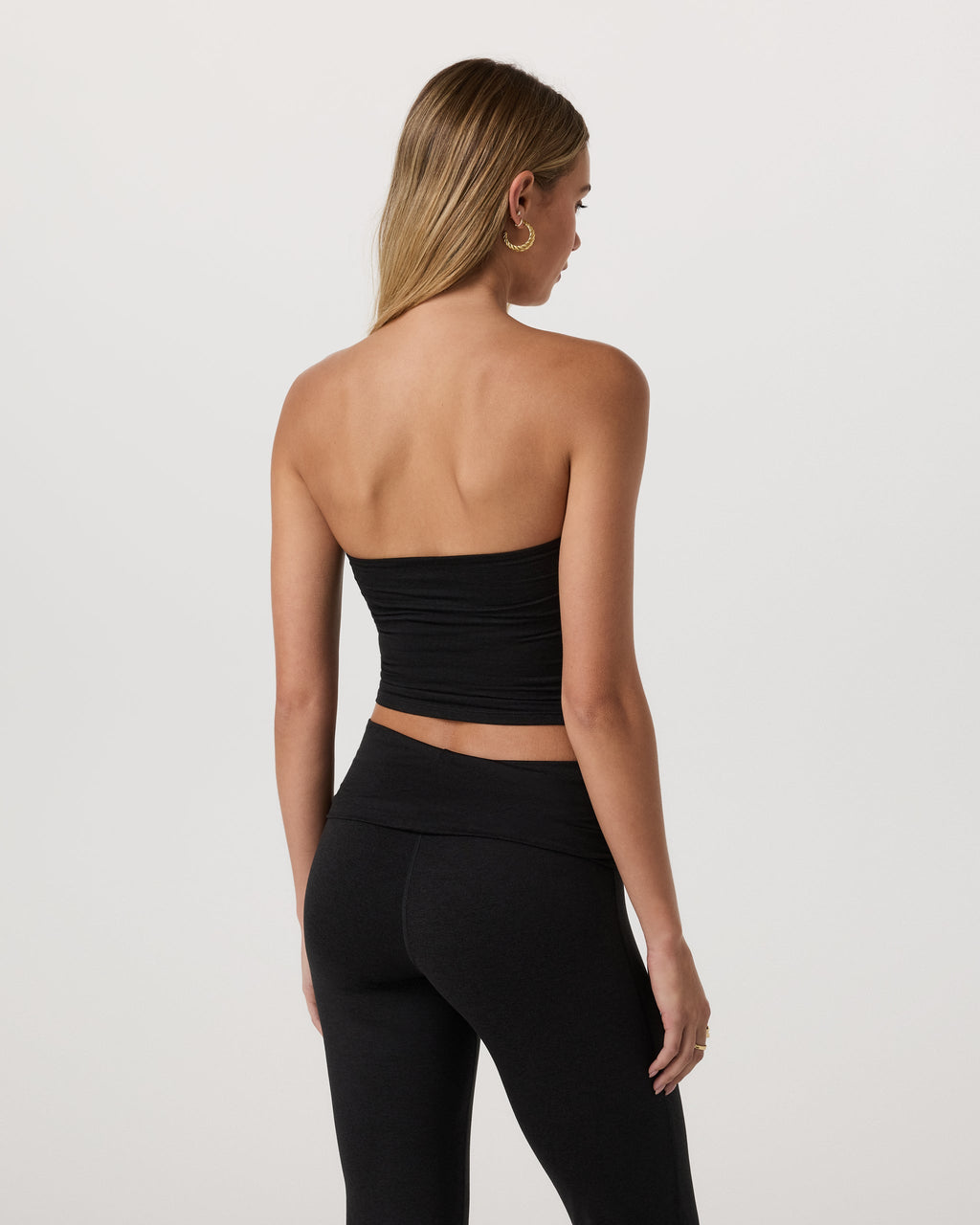 Halo Tube Top | Black Heather