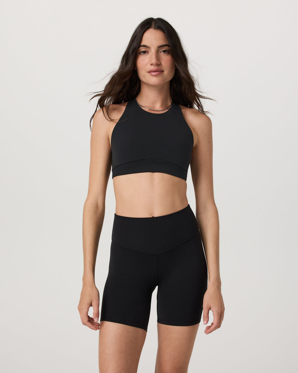 Vuori AllTheForm™ High Neck Bra | Black