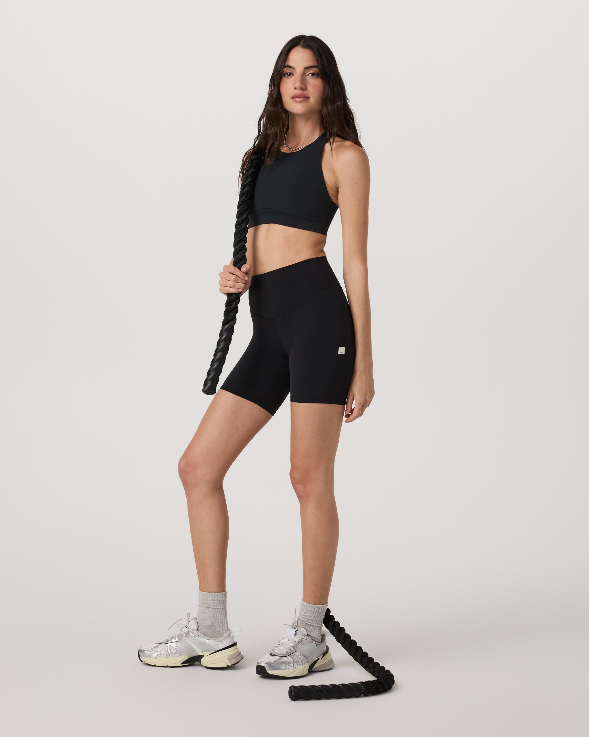 Vuori AllTheForm™ High Neck Bra | Black