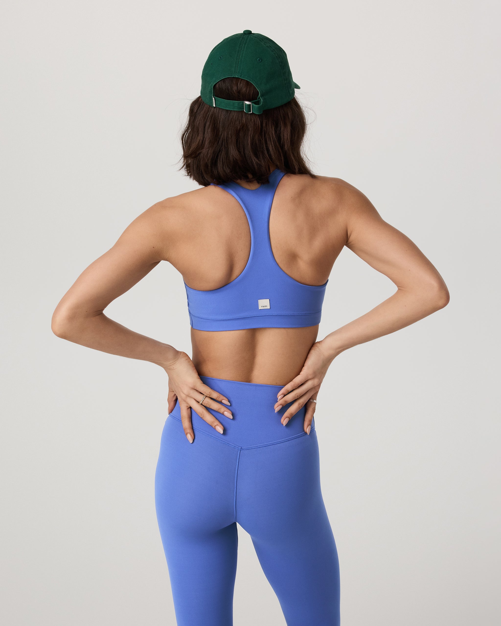 Vuori AllTheForm™ High Neck Bra | Bright Iris