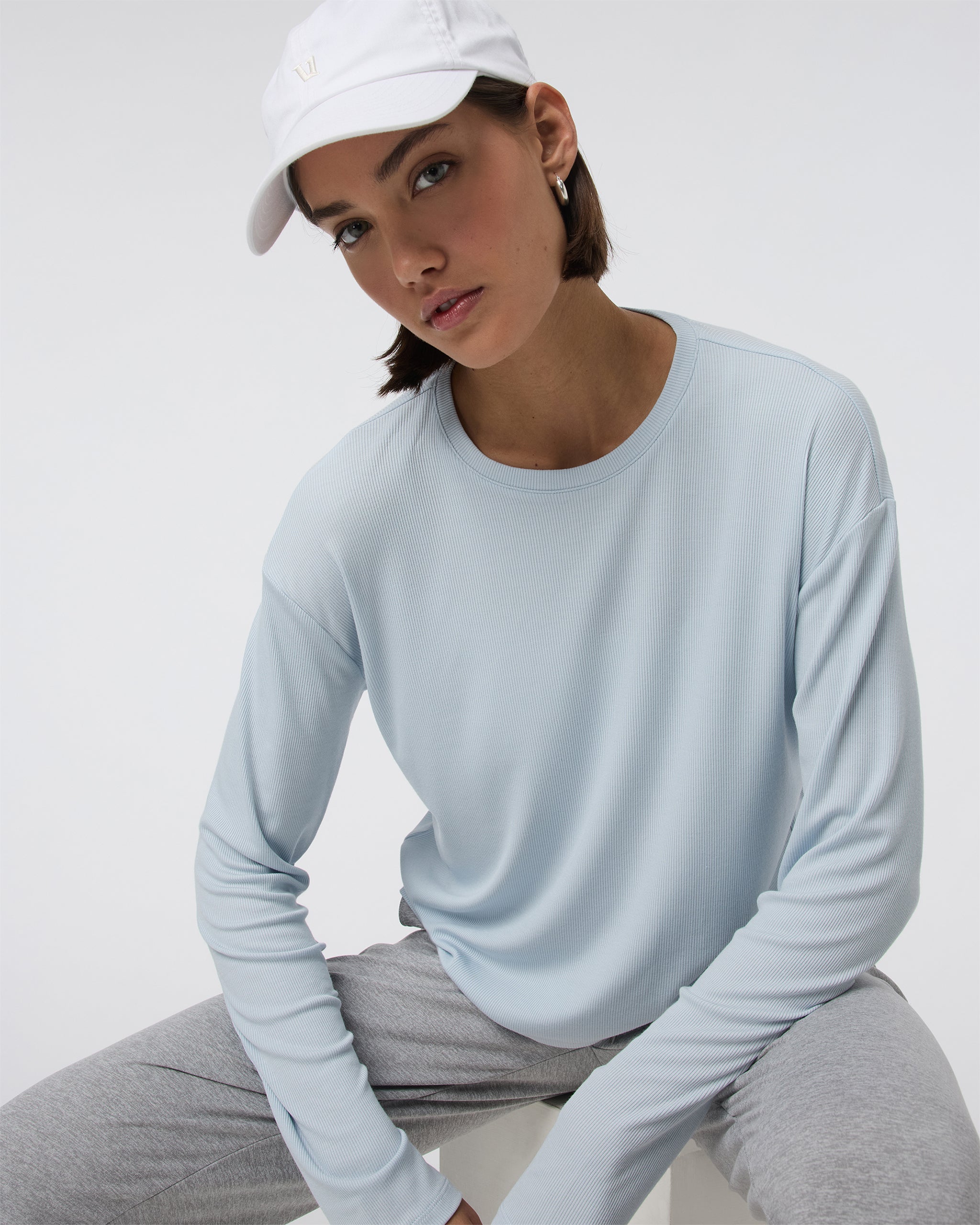 Long Sleeve Cove Relaxed Tee | Atmosphere