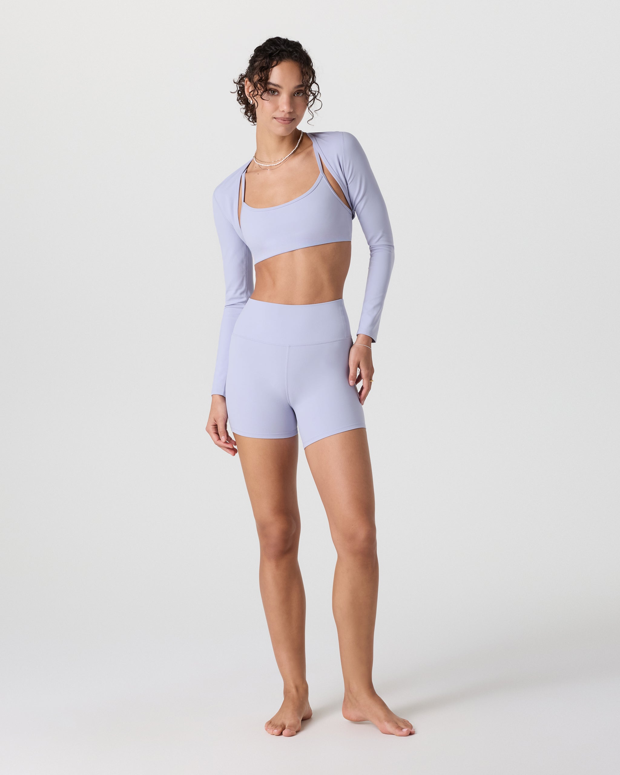 Vuori AllTheFeels™ Shrug | Lavender Mist