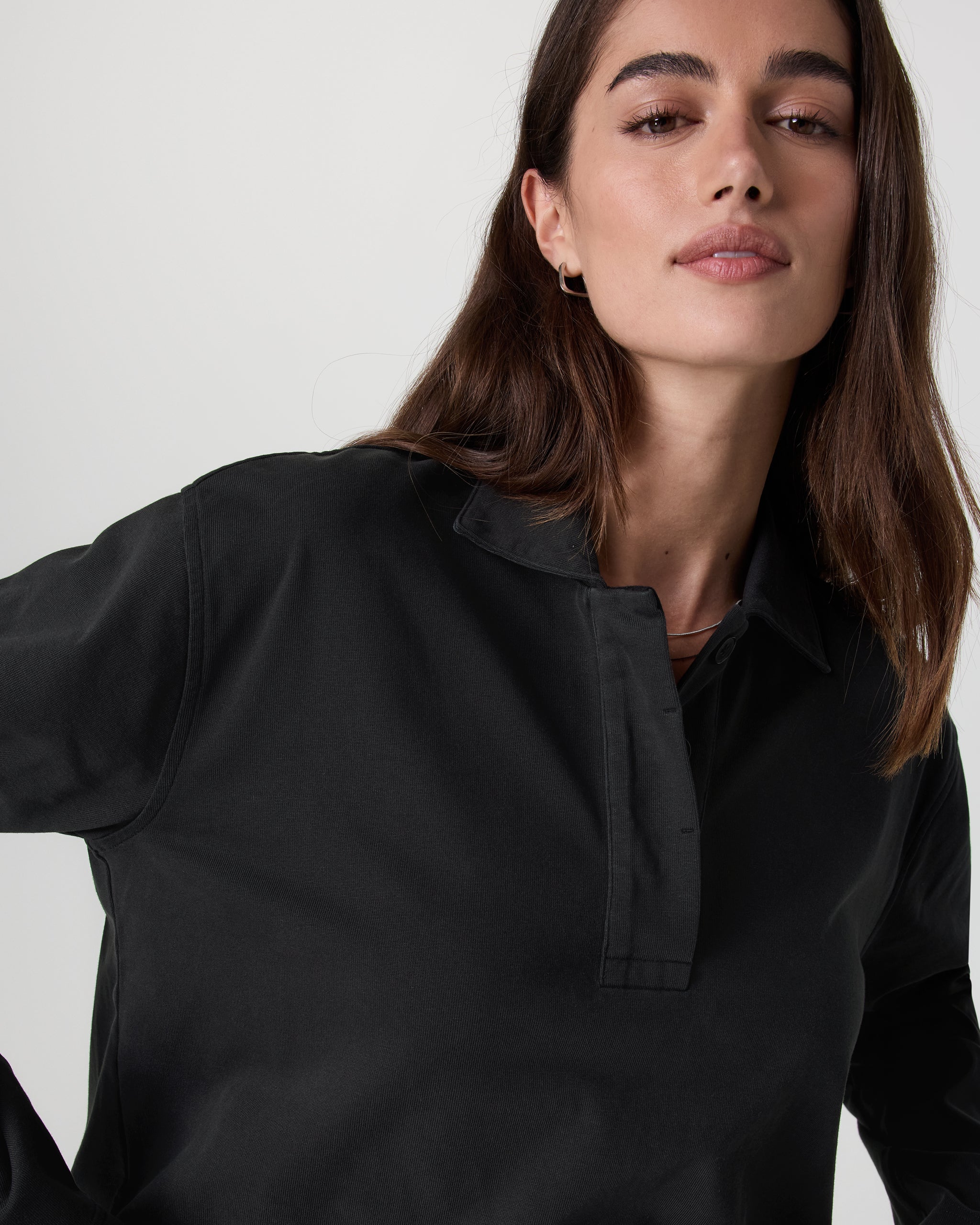 Mackenzie Rugby Polo | Washed Black