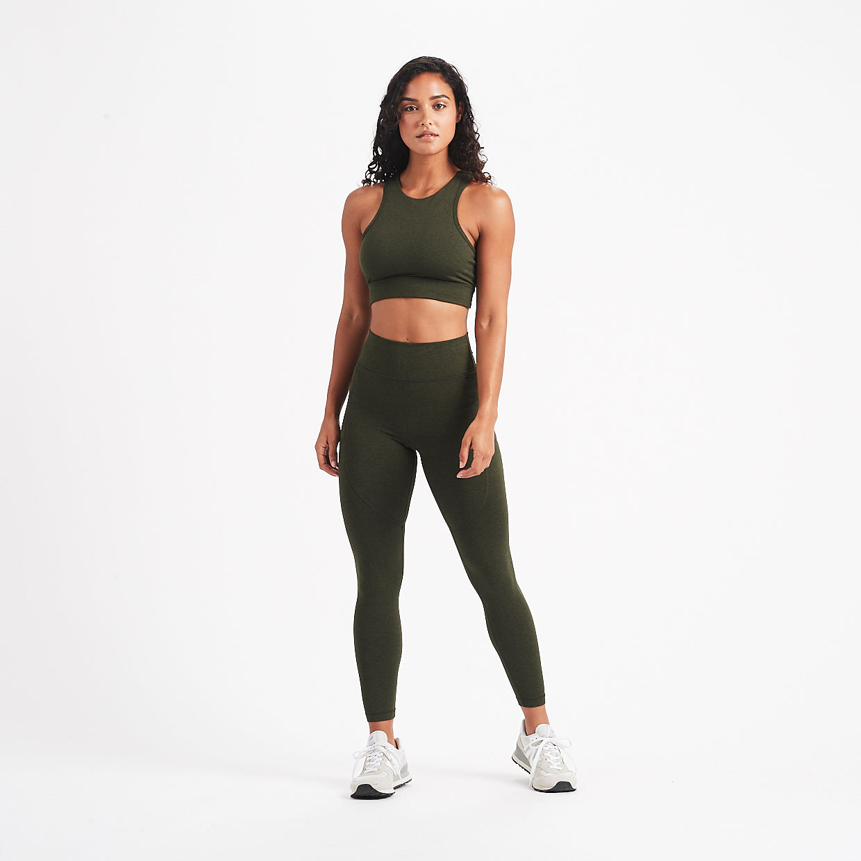 Elevation Bra | Evergreen Heather