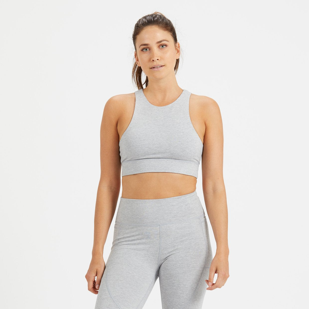 Elevation Bra | Light Heather Grey