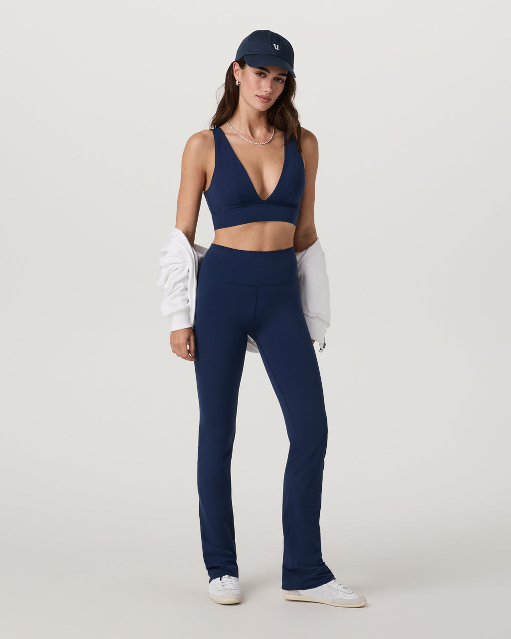 Vuori AllTheFeels™ Triangle Bra | Blue Coast