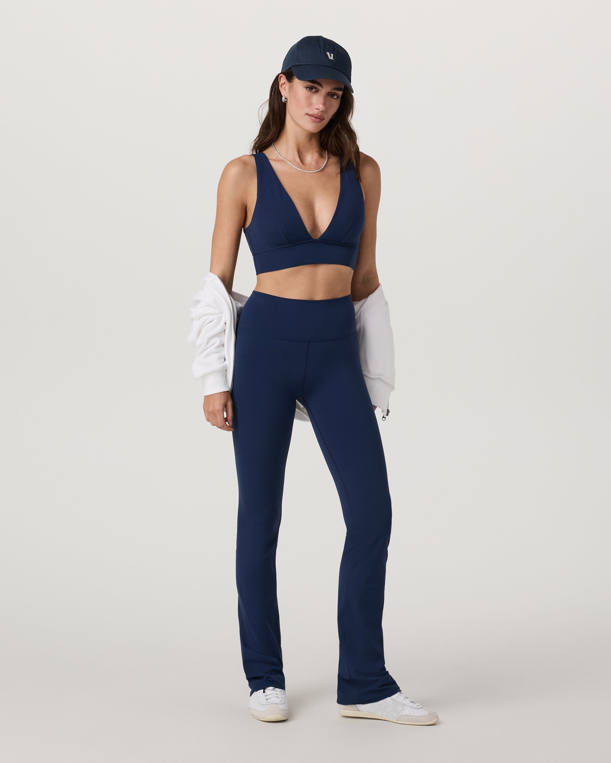 Vuori AllTheFeels™ Triangle Bra | Blue Coast