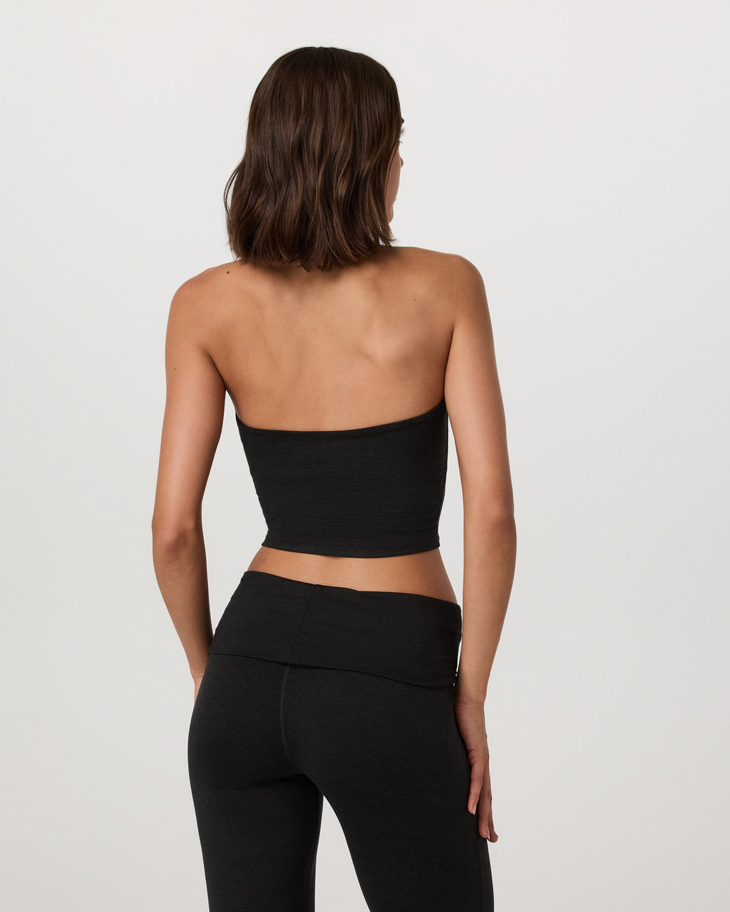 Halo Halter Top | Black Heather