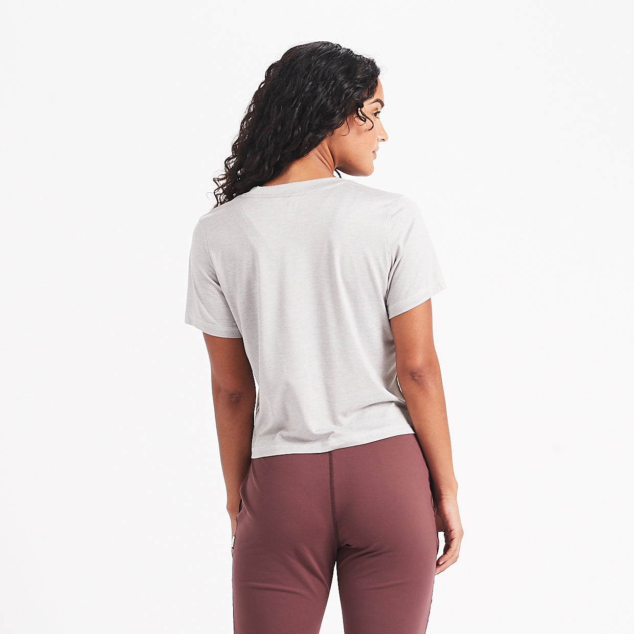 Boyfriend Tee | Light Heather Grey