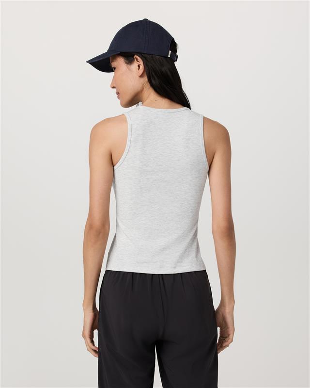 Pose Layering Tank | White Heather Grey