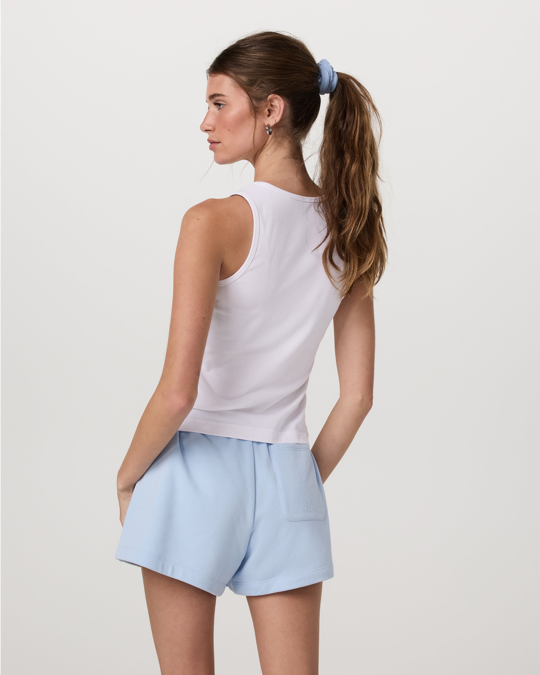 Pose Layering Tank | White