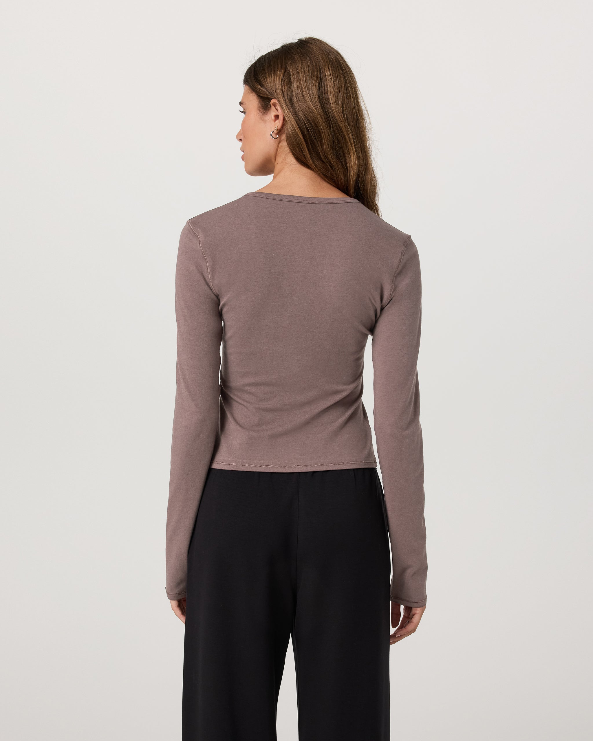 Long Sleeve Tuvalu Henley | Huckleberry