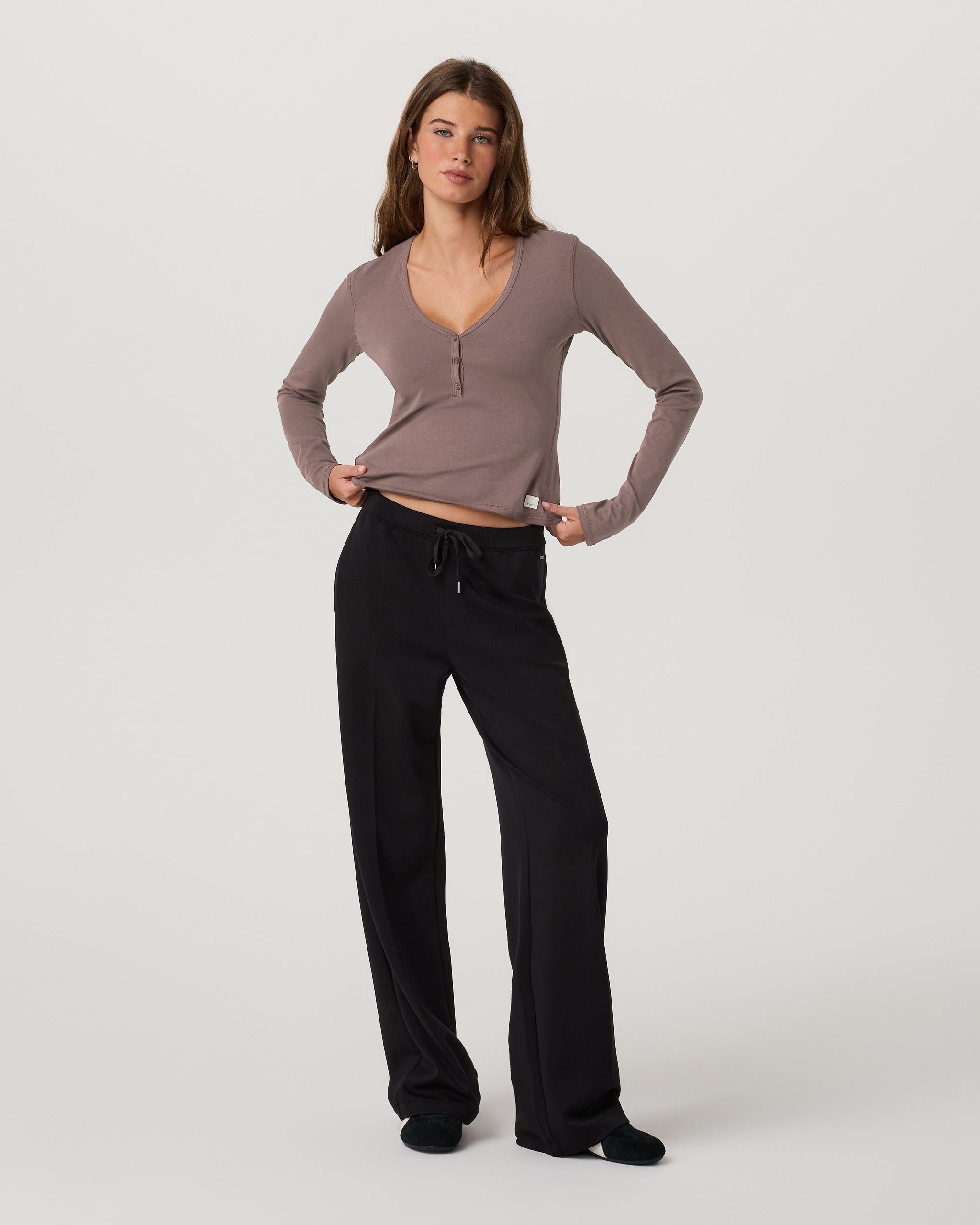Long Sleeve Tuvalu Henley | Huckleberry