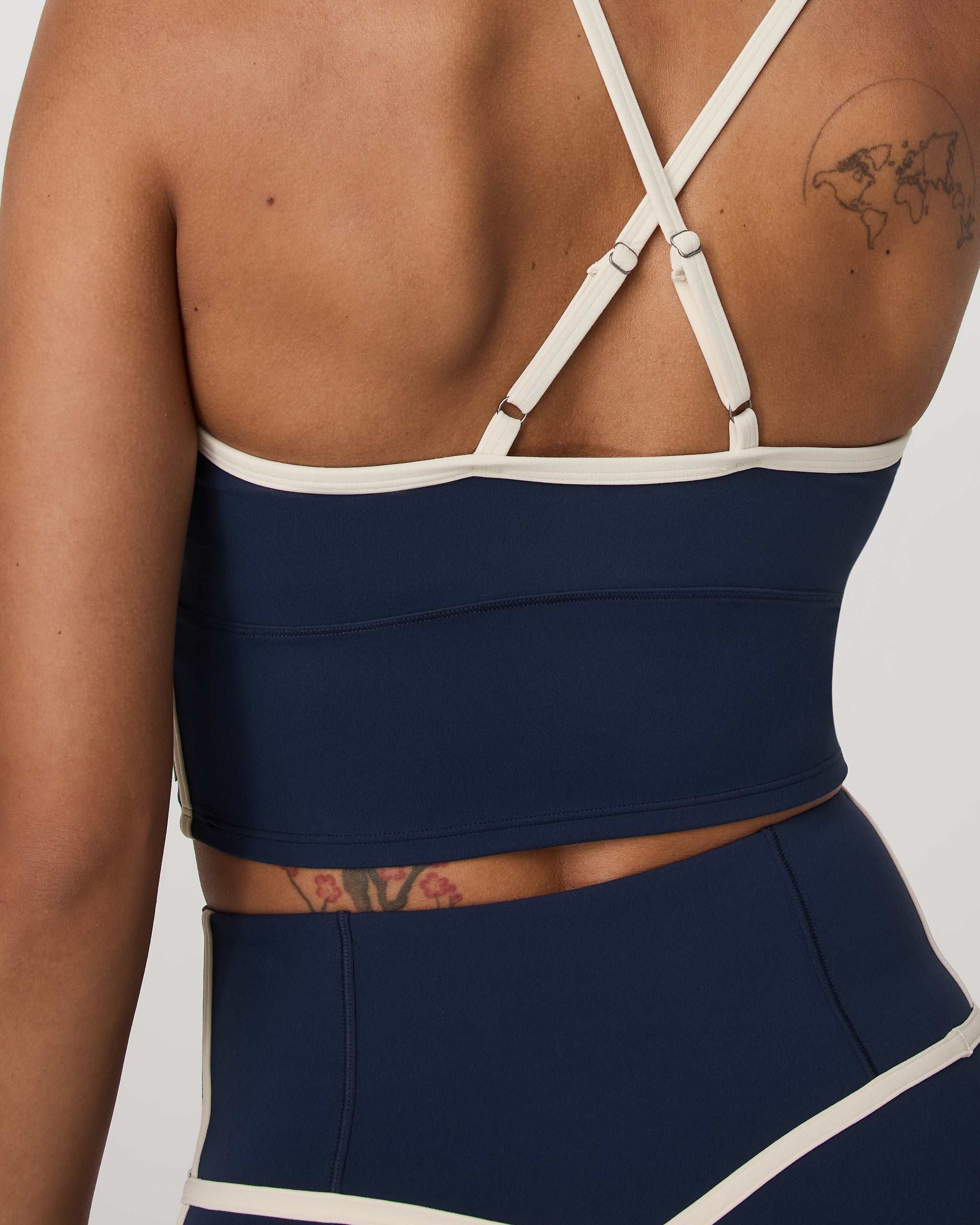 Vuori AllTheFeels™ Corset Tank | Blue Coast
