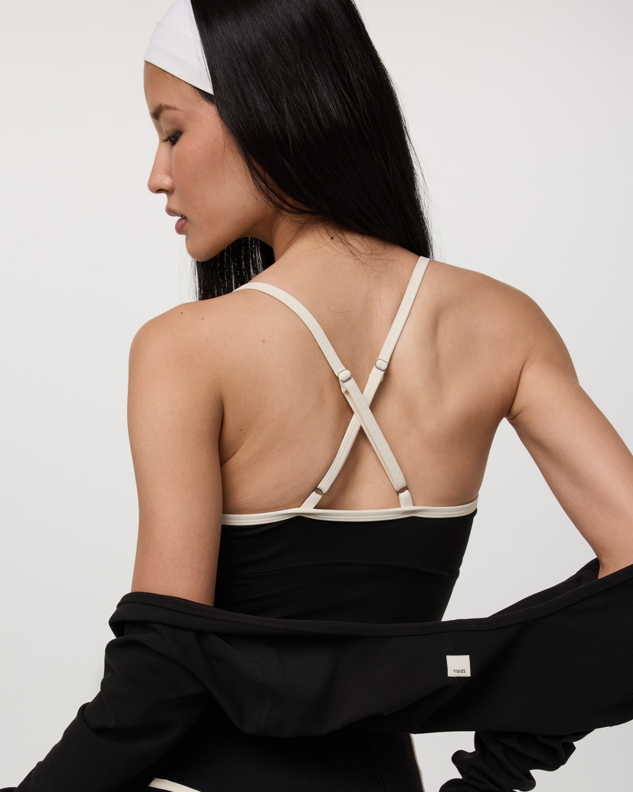 Vuori AllTheFeels™ Corset Tank | Black