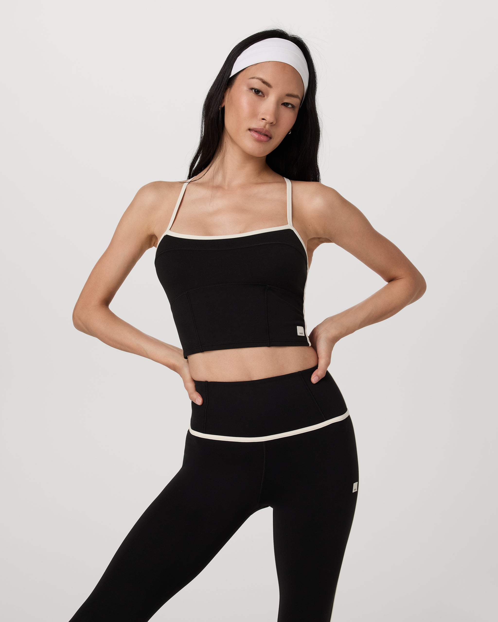 Vuori AllTheFeels™ Corset Tank | Black