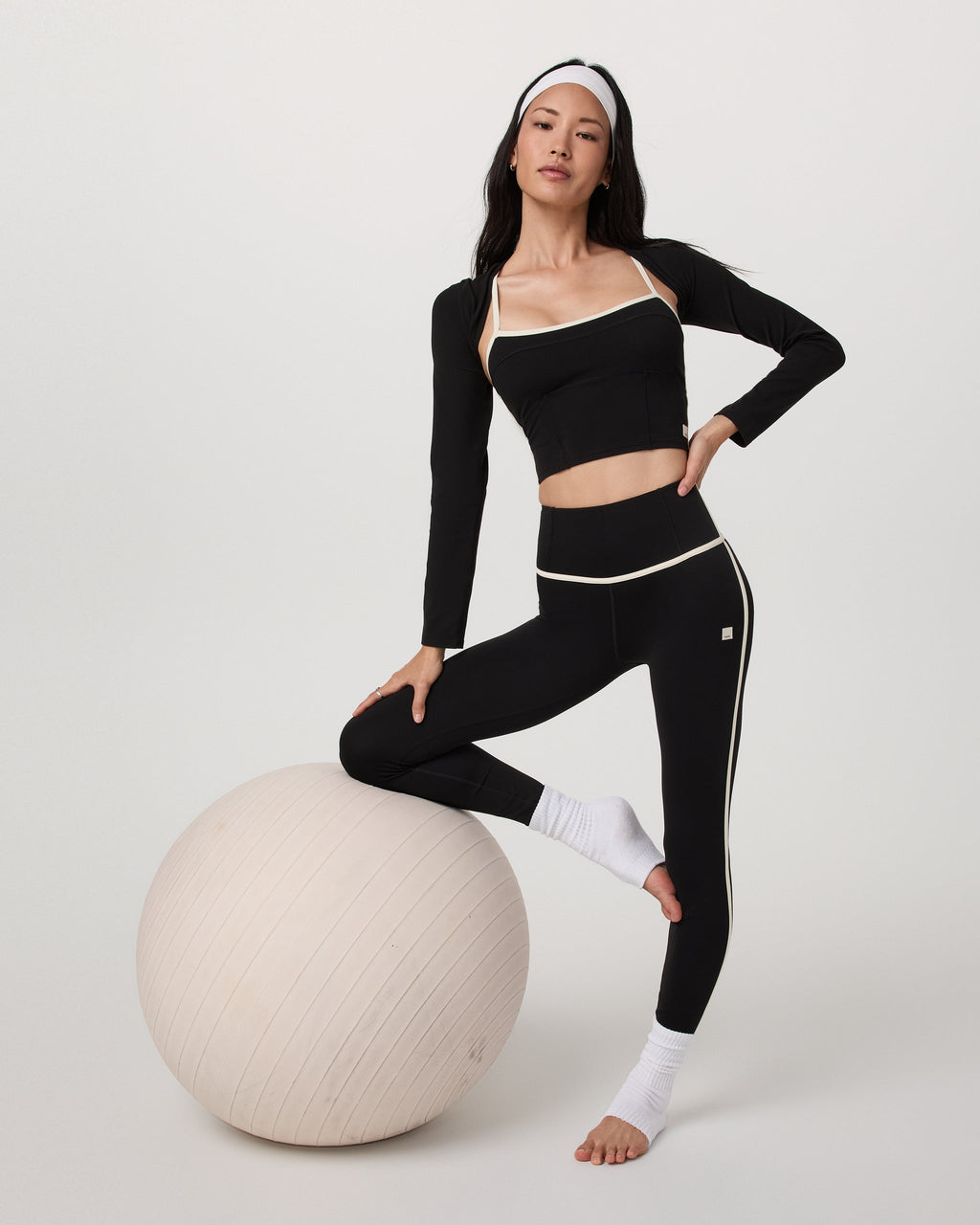 Vuori AllTheFeels™ Corset Tank | Black