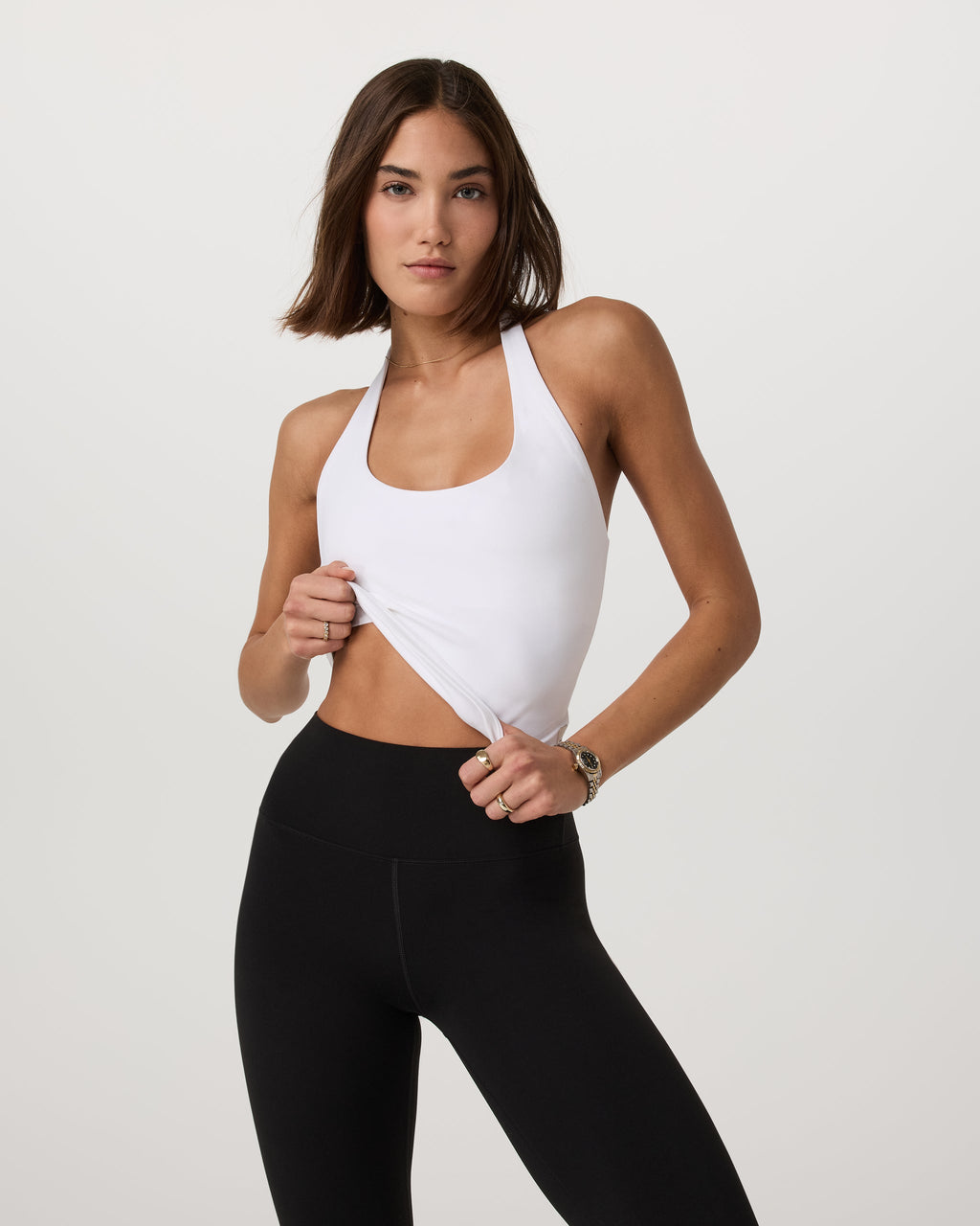 Vuori AllTheFeels™ Halter | White