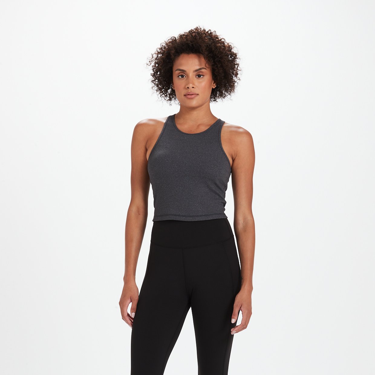 Plyo Tank | Charcoal Heather