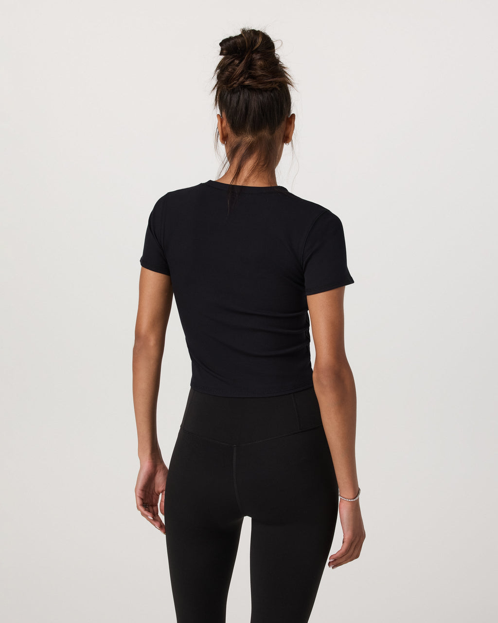 Pose Fitted Tee | Black