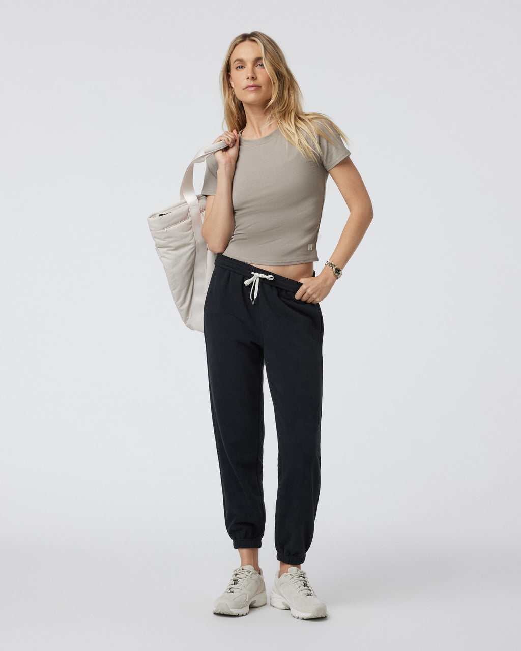 Pose Fitted Tee | Graphite