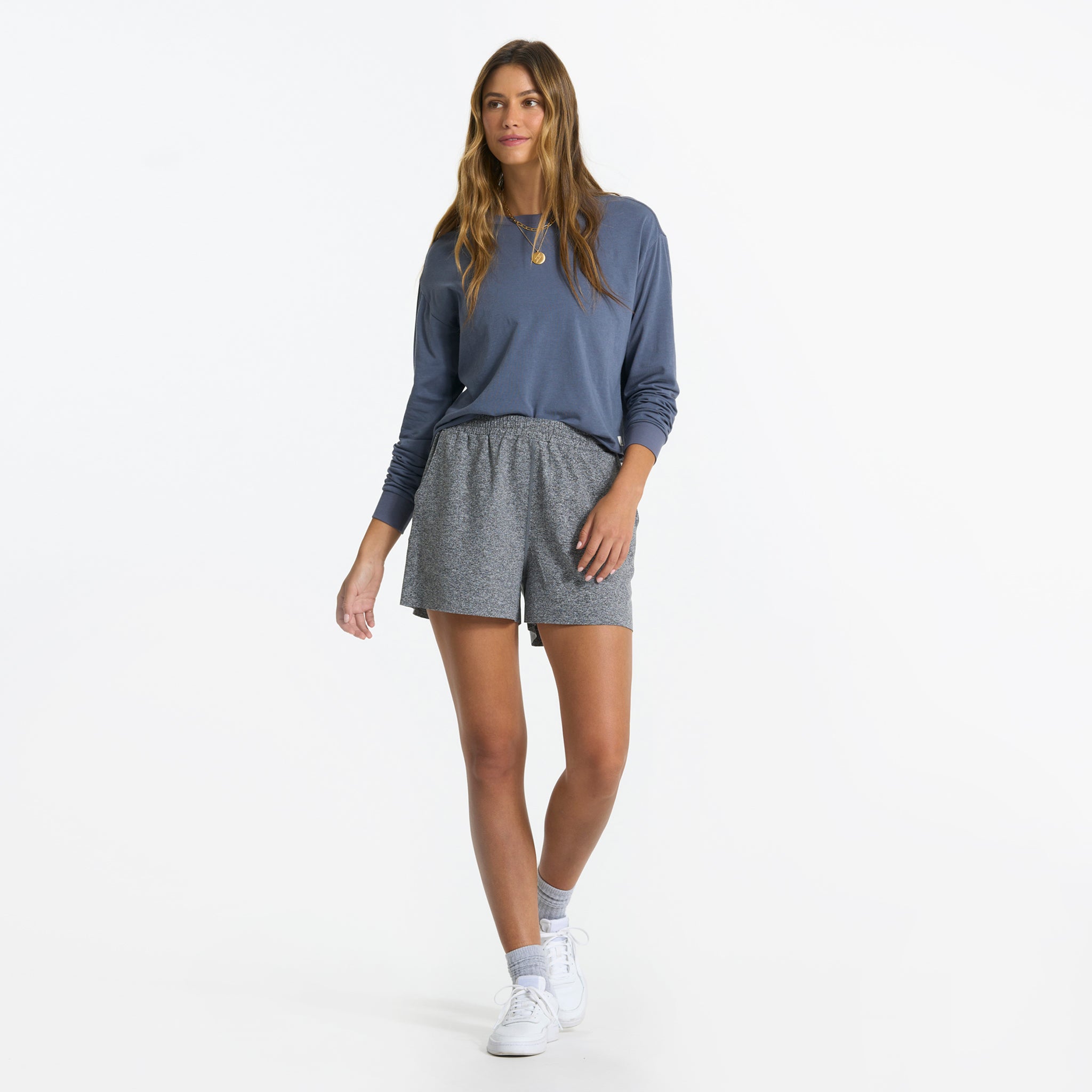 Long-Sleeve Coast Tee | Azure