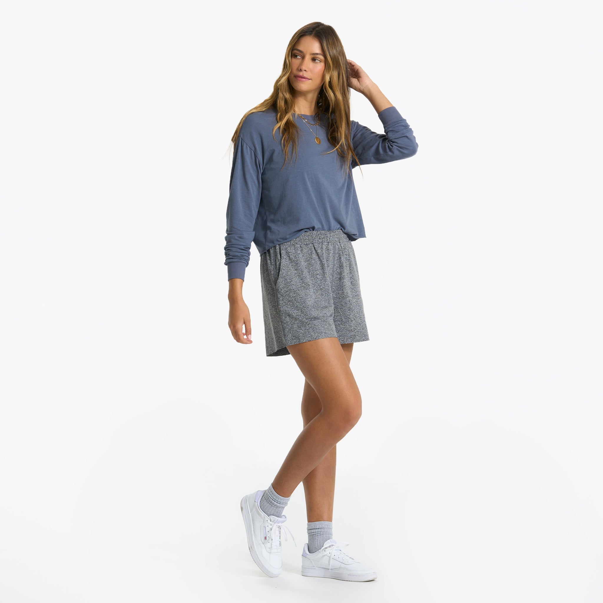 Long-Sleeve Coast Tee | Azure