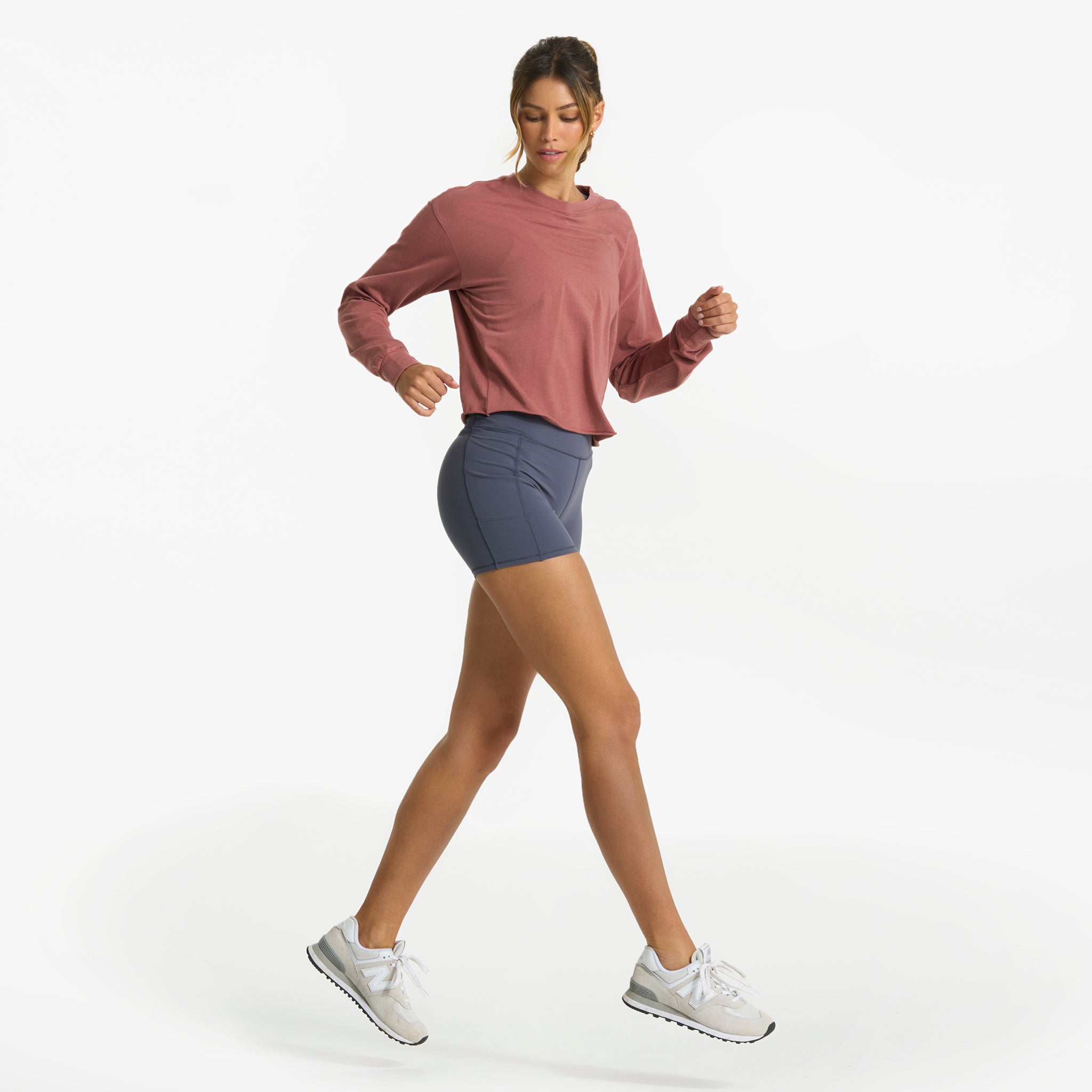 Long-Sleeve Coast Tee | Rosewood