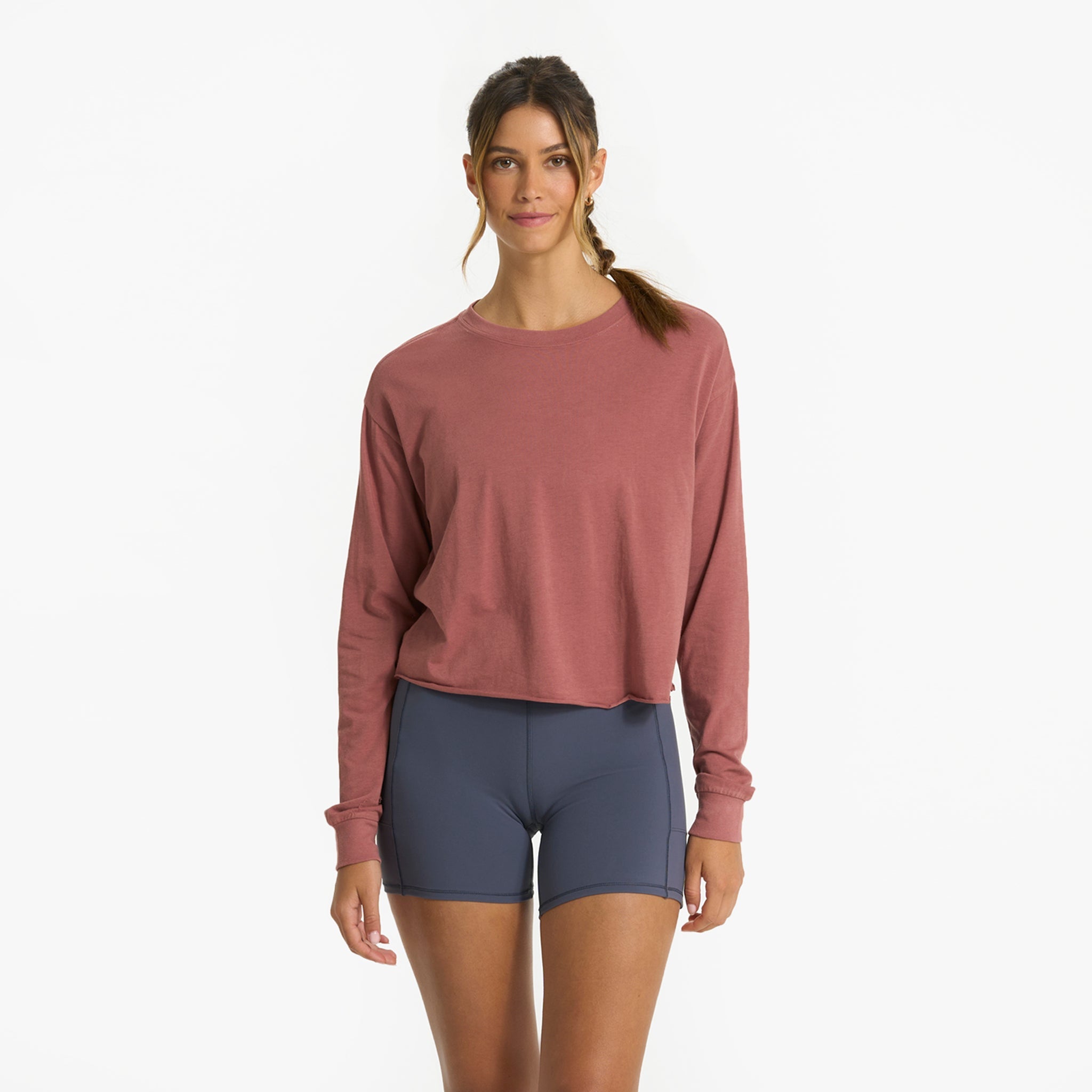 Long-Sleeve Coast Tee | Rosewood