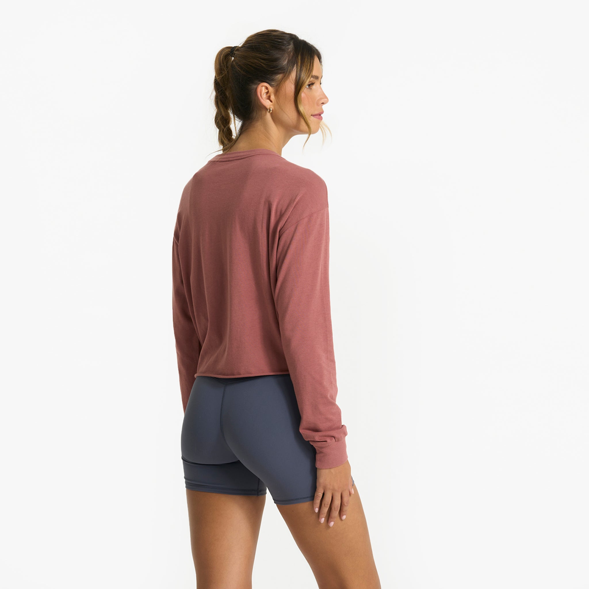 Long-Sleeve Coast Tee | Rosewood